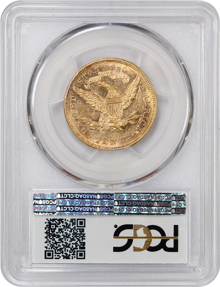 image for: 1868 $10 PCGS MS60