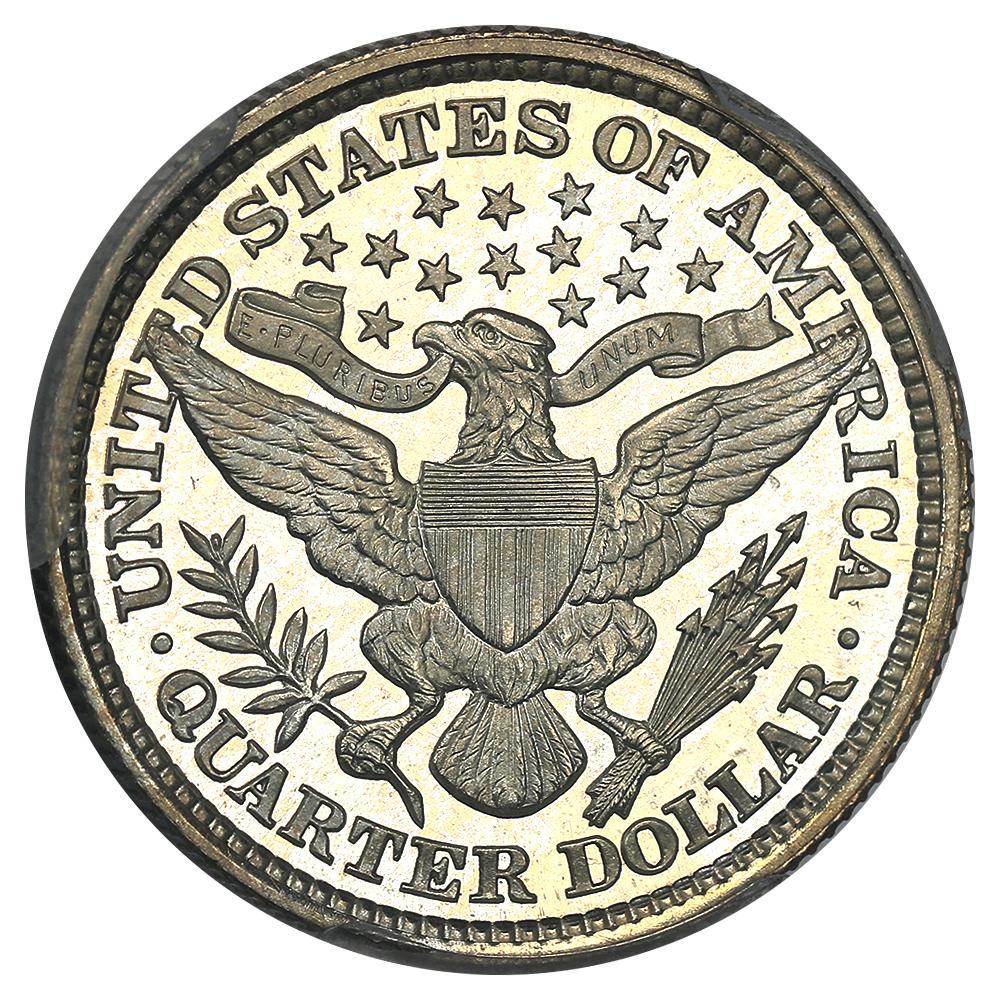 image for: 1892 25c PCGS PR67 DCAM