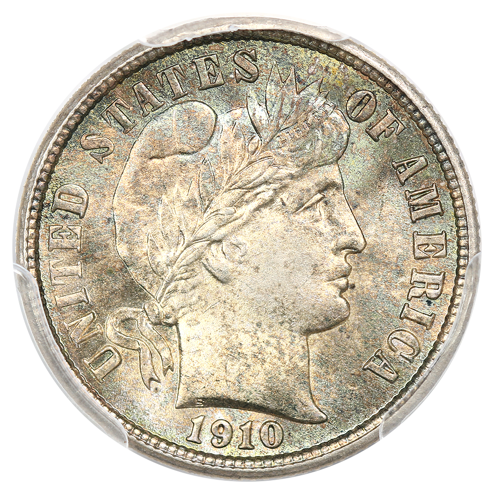 image for: 1910 10c PCGS MS67