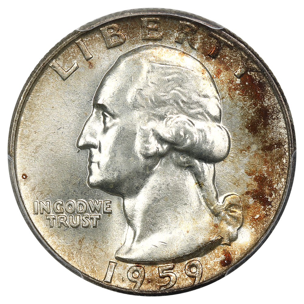 image for: 1959 25c PCGS MS67