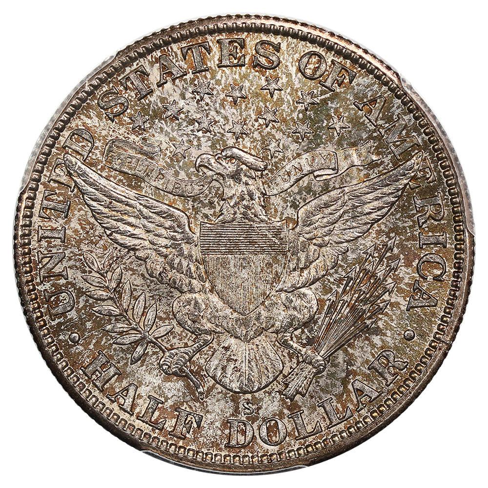 image for: 1915-S 50c PCGS MS66