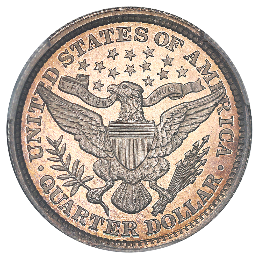 image for: 1893 25c PCGS PR67 CAM