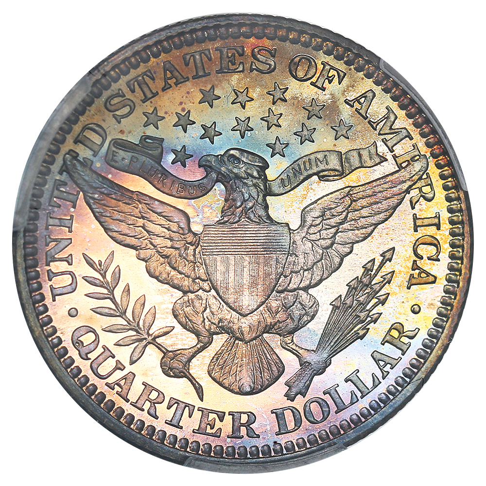 image for: 1907 25c PCGS PR68