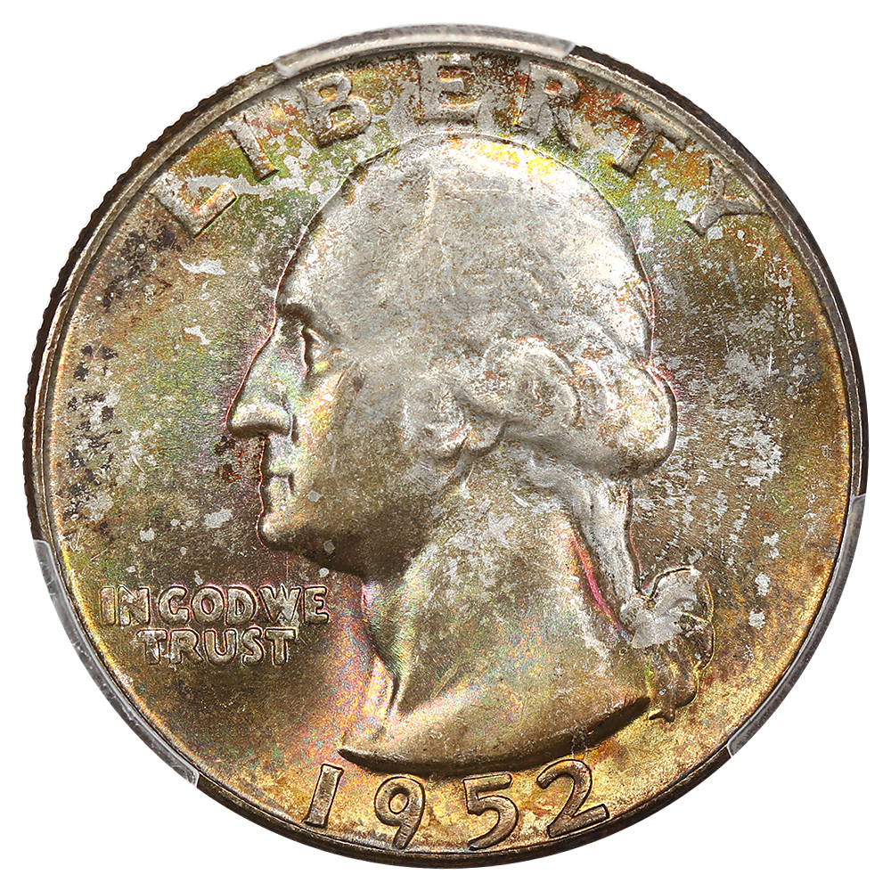 image for: 1952-D 25c PCGS MS67