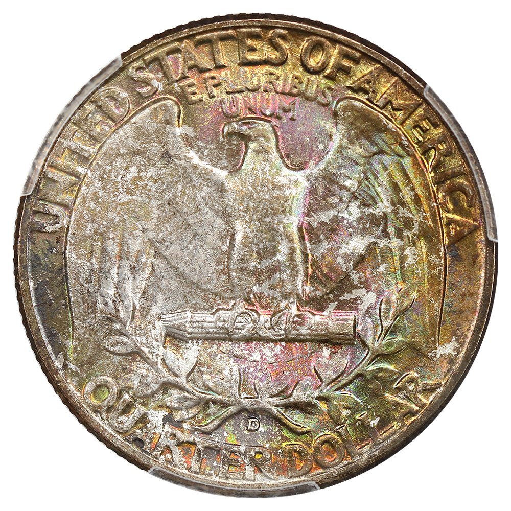image for: 1952-D 25c PCGS MS67