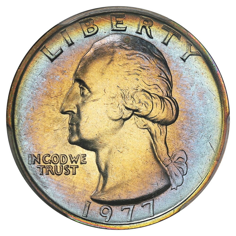 image for: 1977 25c PCGS MS65