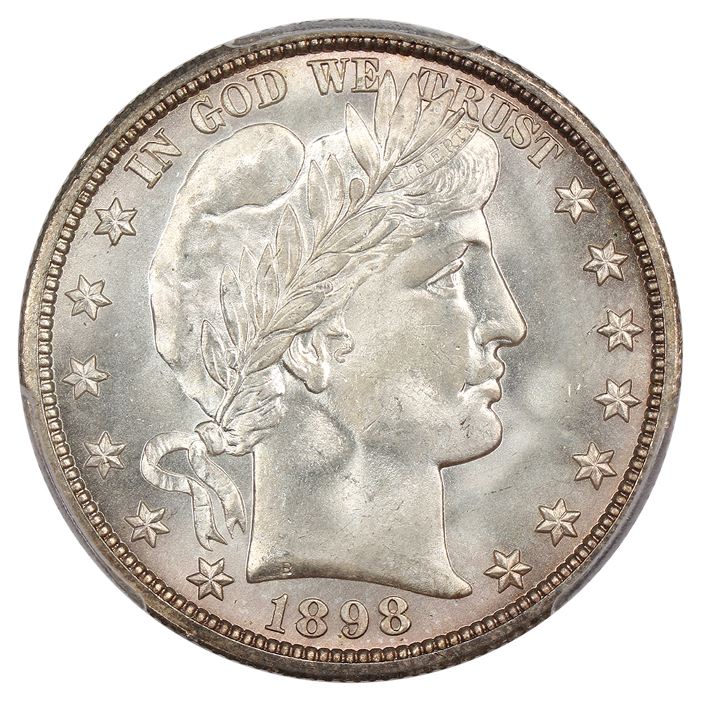 image for: 1898-O 50c PCGS MS66