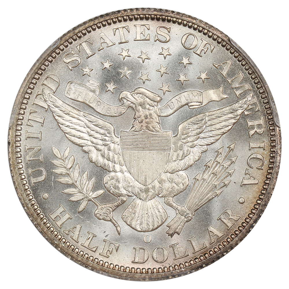 image for: 1898-O 50c PCGS MS66