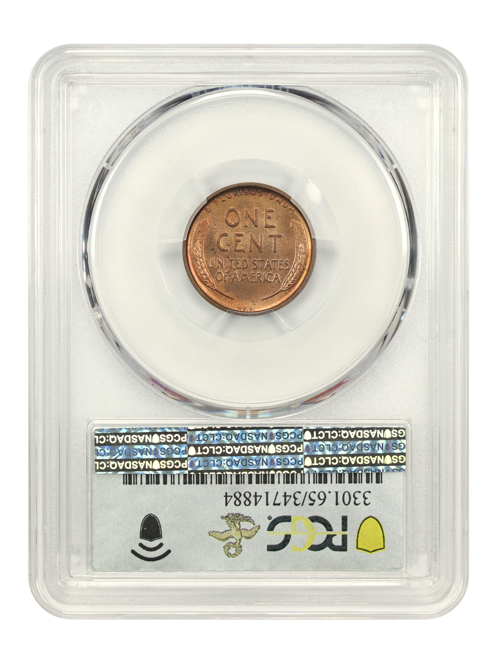 image for: 1909 VDB, Matte Finish 1c PCGS PR65 RB