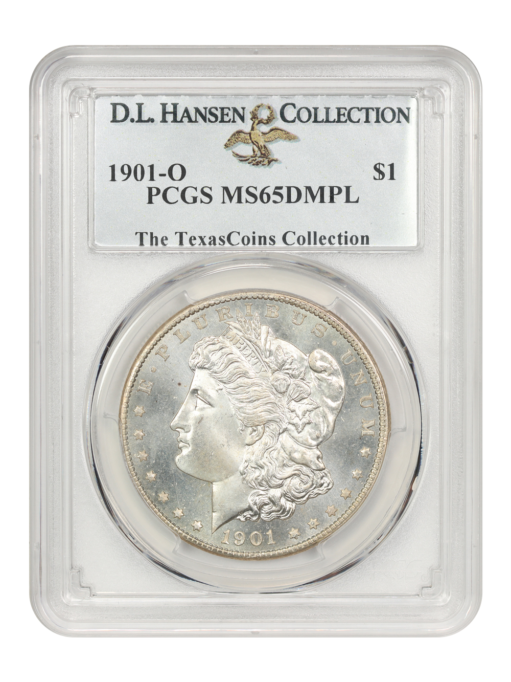image for: 1901-O $1 PCGS MS65 DMPL