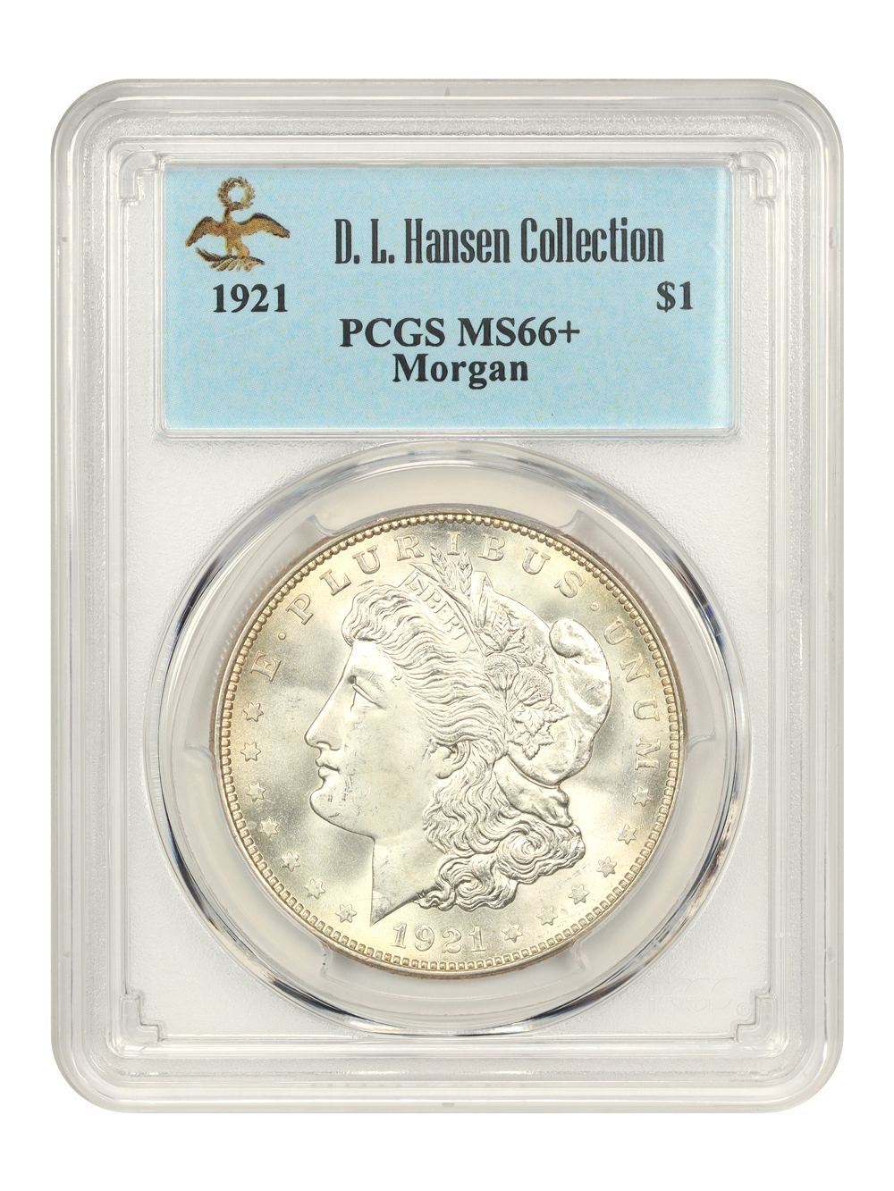 image for: 1921 Morgan $1 PCGS MS66