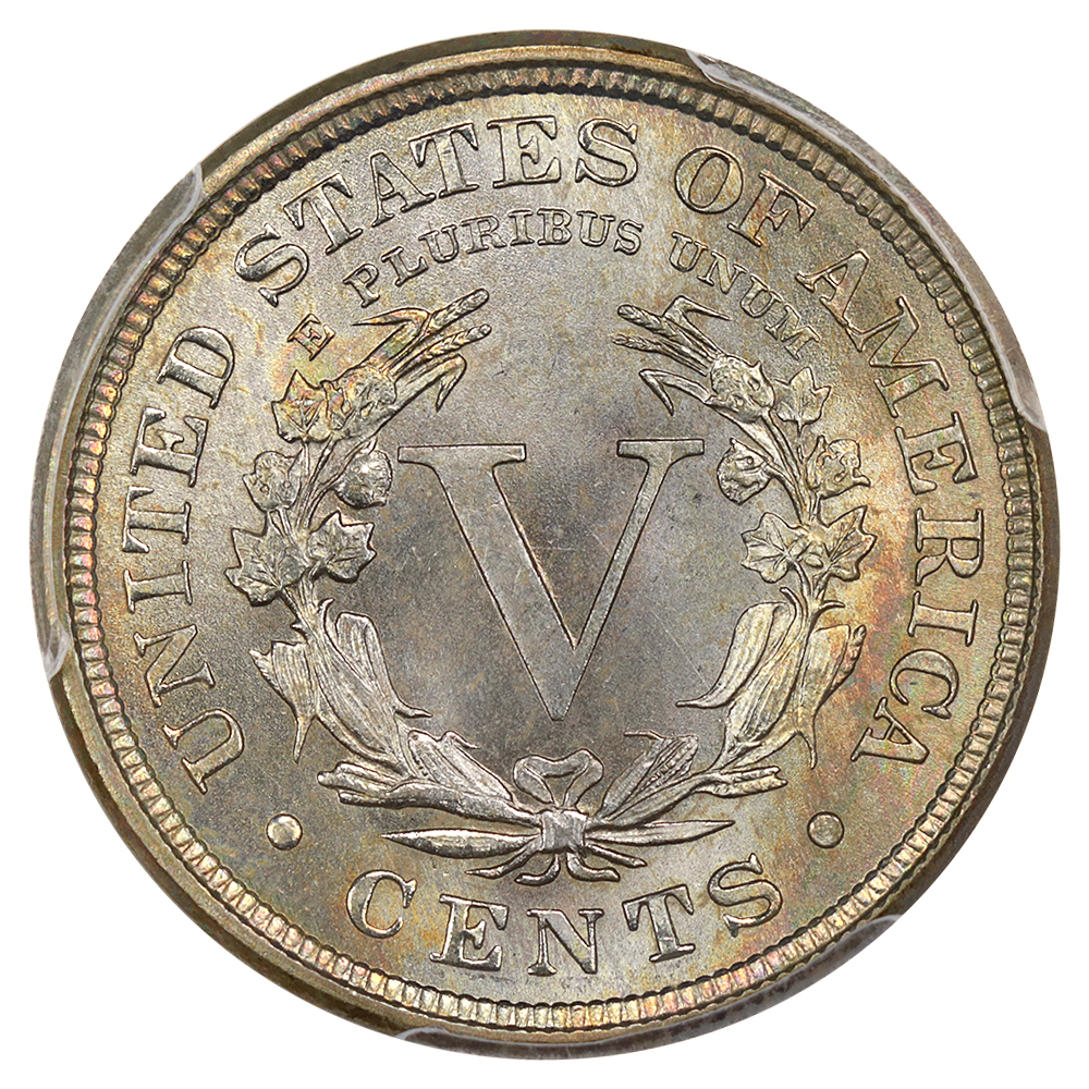 image for: 1893 5c PCGS MS66