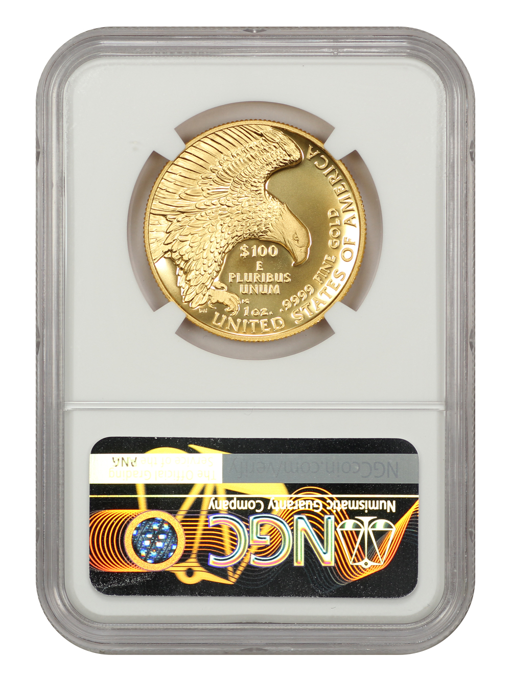 image for: 2019-W American Liberty, Enhanced $100  NGC MS70