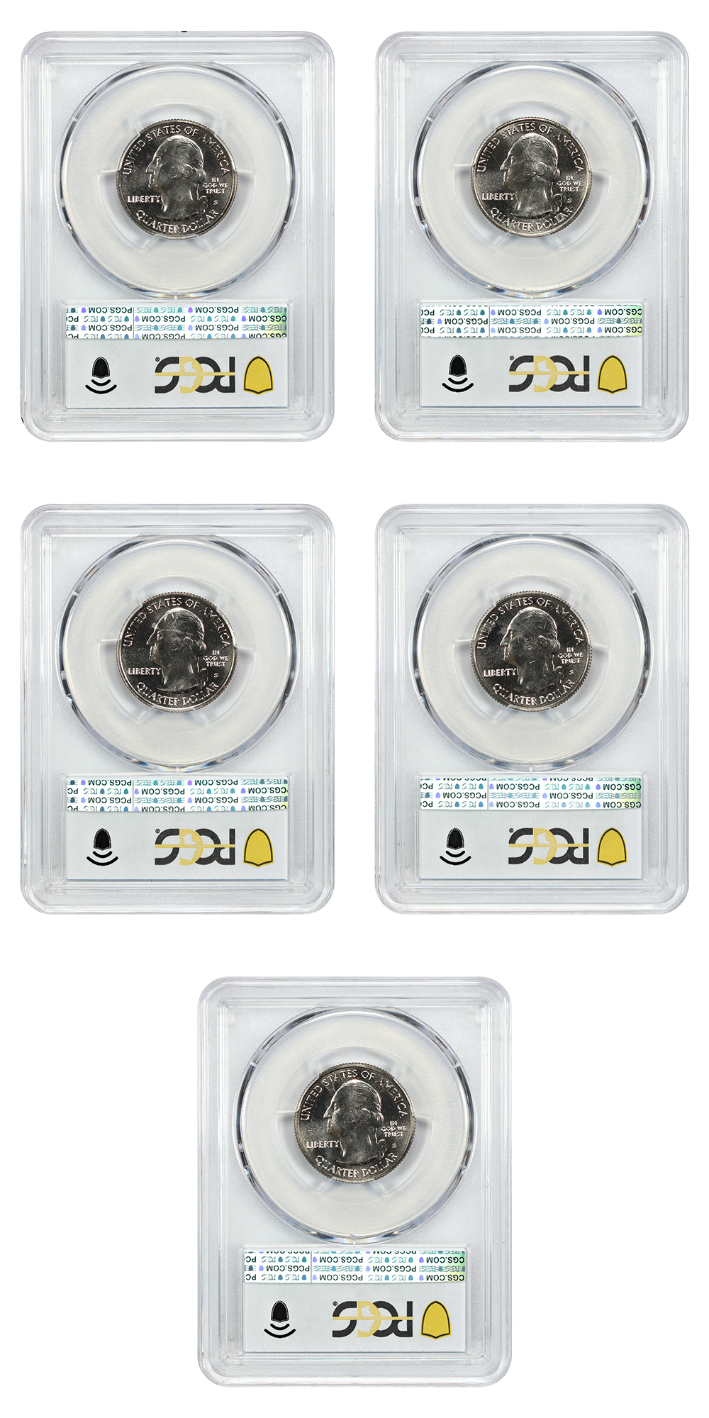 thumbnail for: 2014-S Great Smoky Mountains 25c PCGS MS65