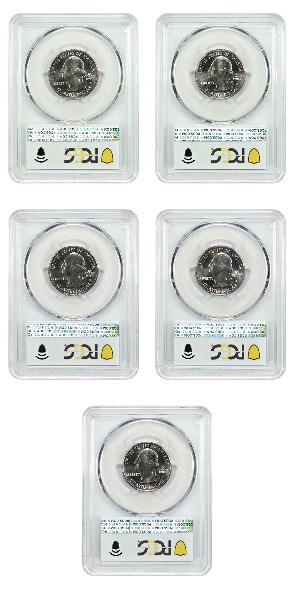 image for: 2014-S Great Smoky Mountains 25c PCGS MS66