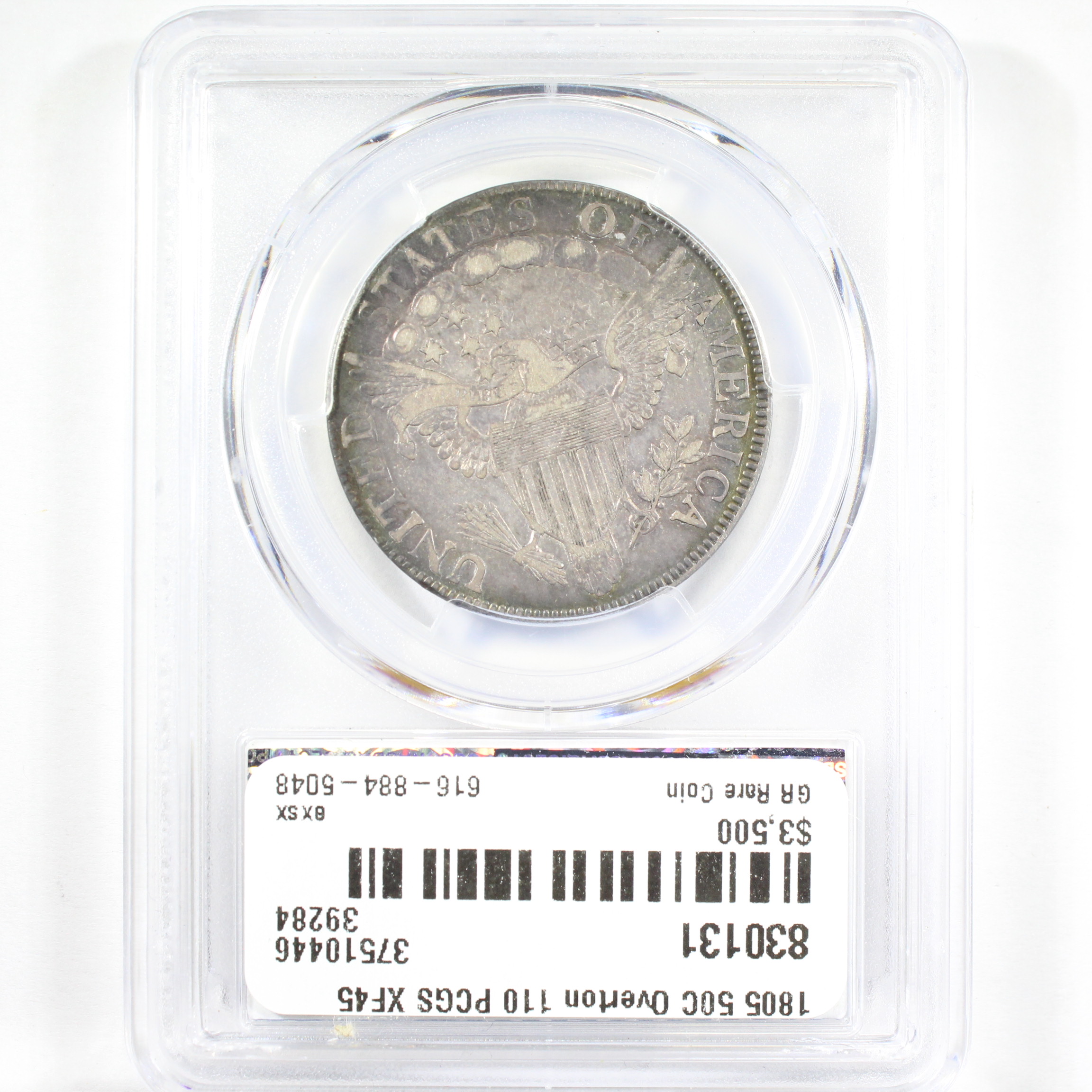 image for: 1805 O-110 50c PCGS XF45