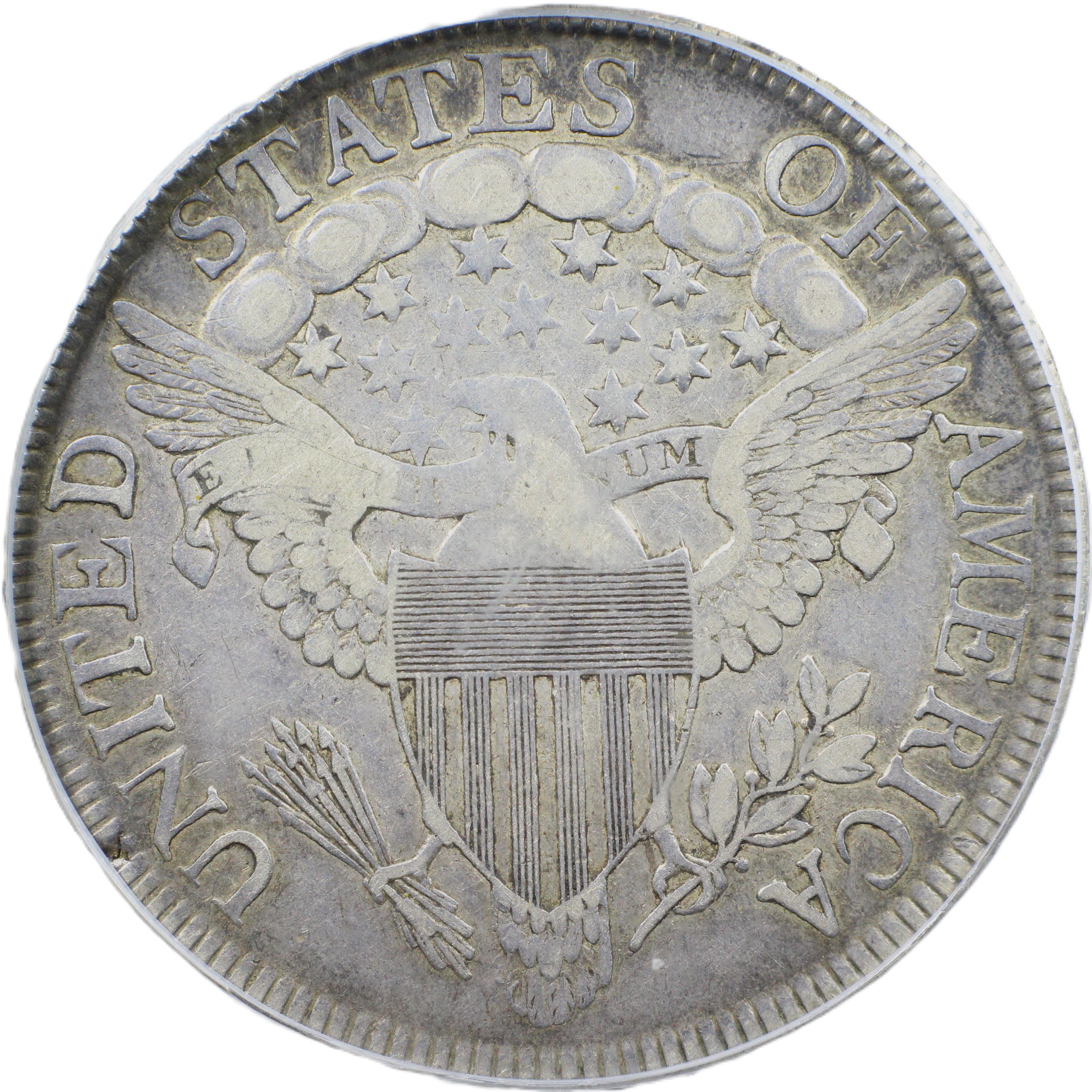 image for: 1806 Pointed 6, Stem 50c PCGS XF40