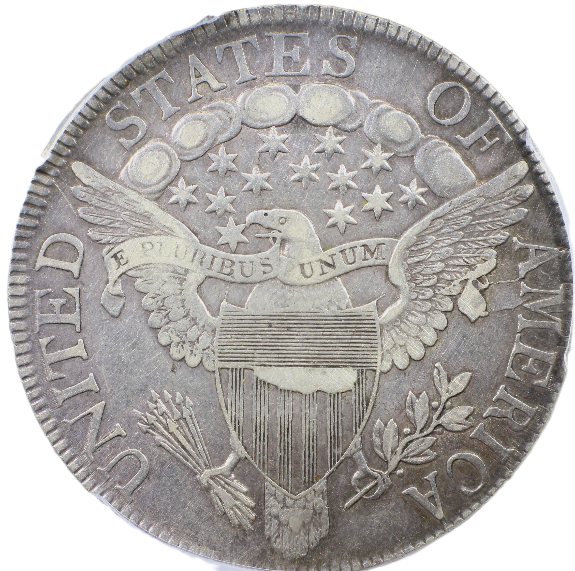thumbnail for: 1806 Pointed 6, Stem, O-120a 50c PCGS XF40