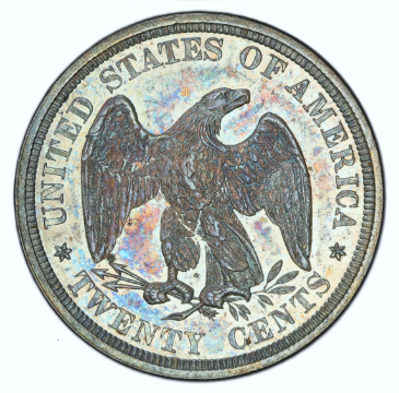image for: 1878 20c PCGS PR62