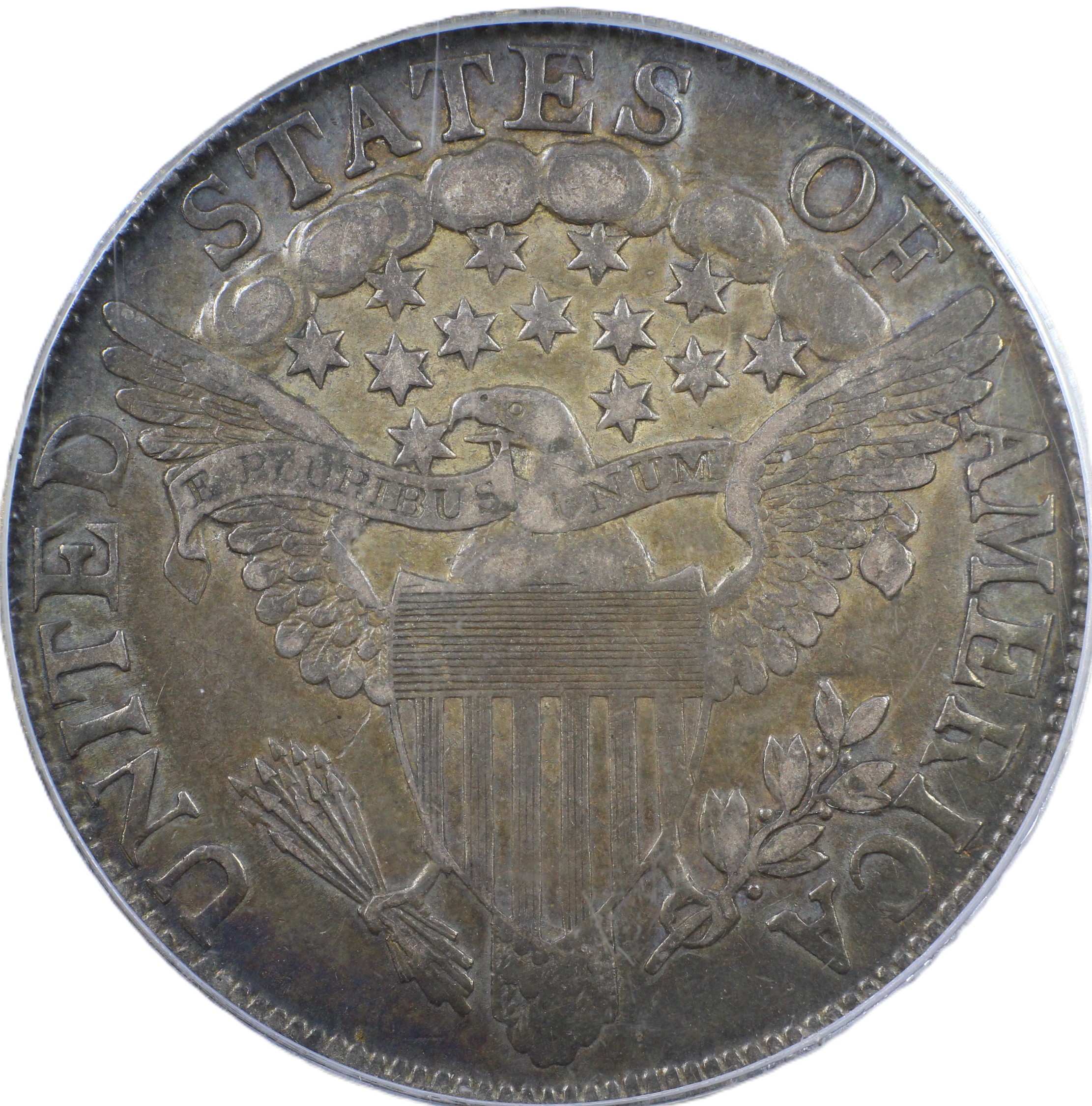 image for: 1806/5 Large Stars 50c PCGS XF40