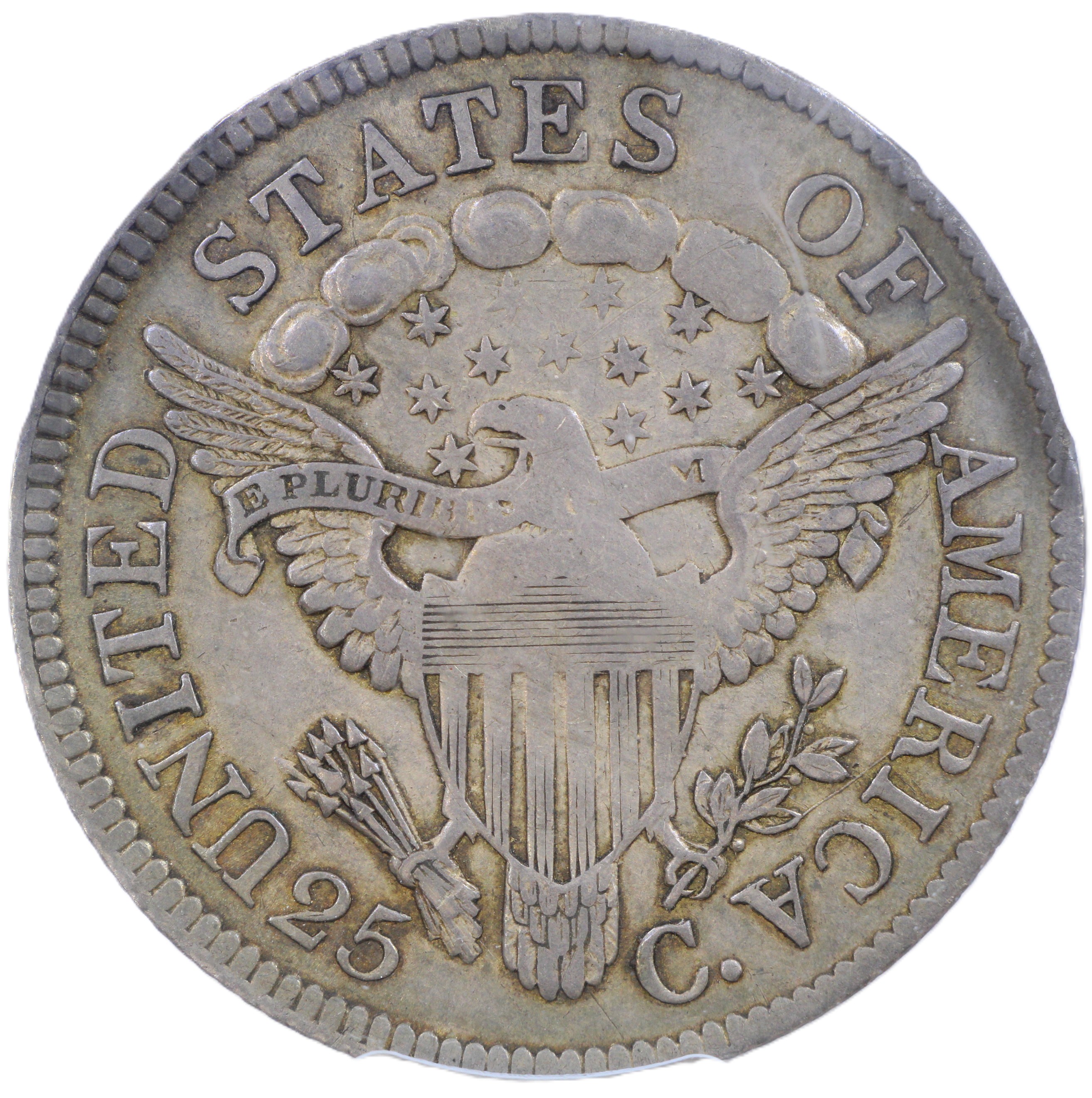 image for: 1806 B-3 25c PCGS XF45