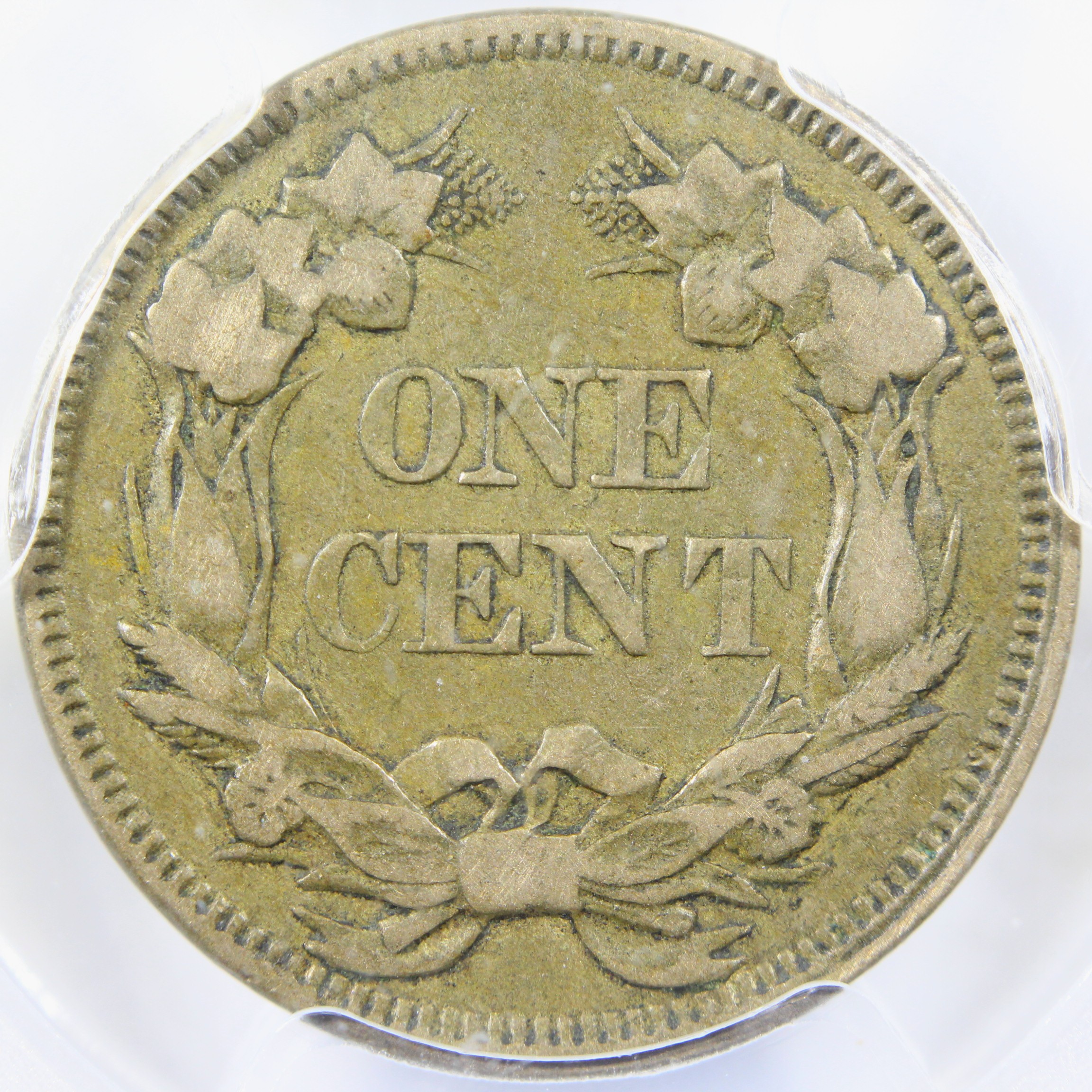 image for: 1857 Flying Eagle, FS-101, S-4 1c PCGS VF30