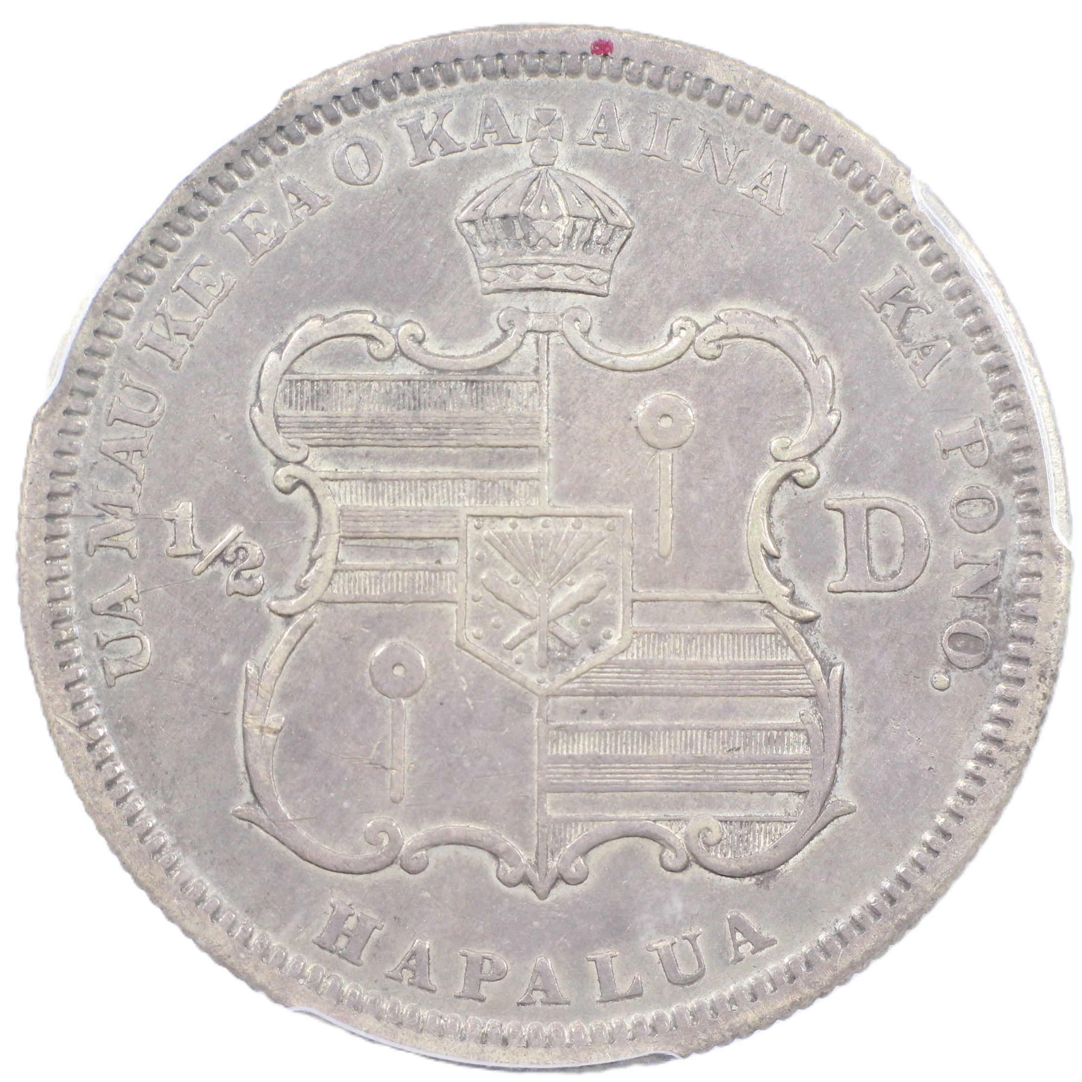 thumbnail for: 1883 Hawaii 50c PCGS XF40