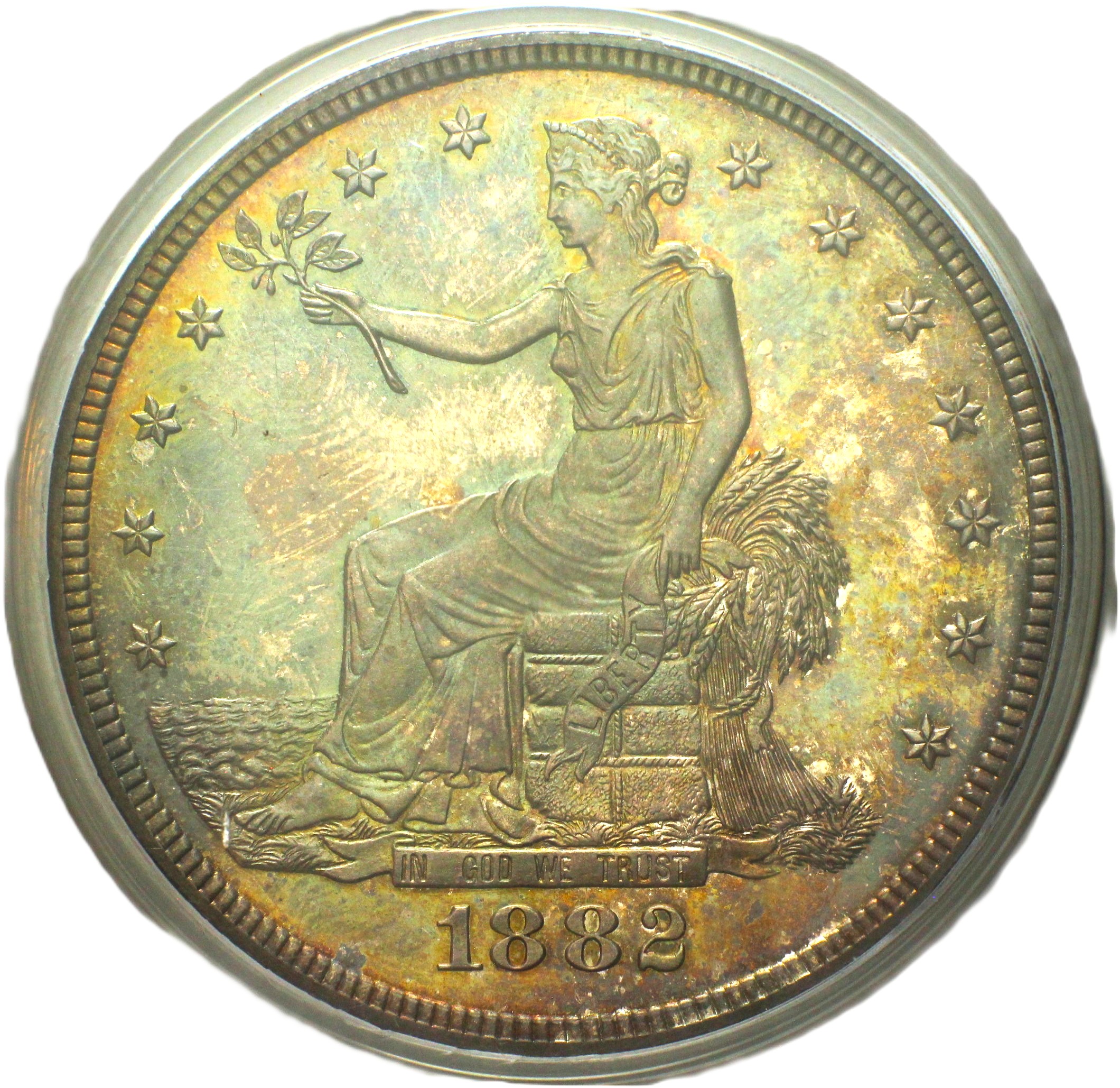 image for: 1882 Trade$ PCGS PR64