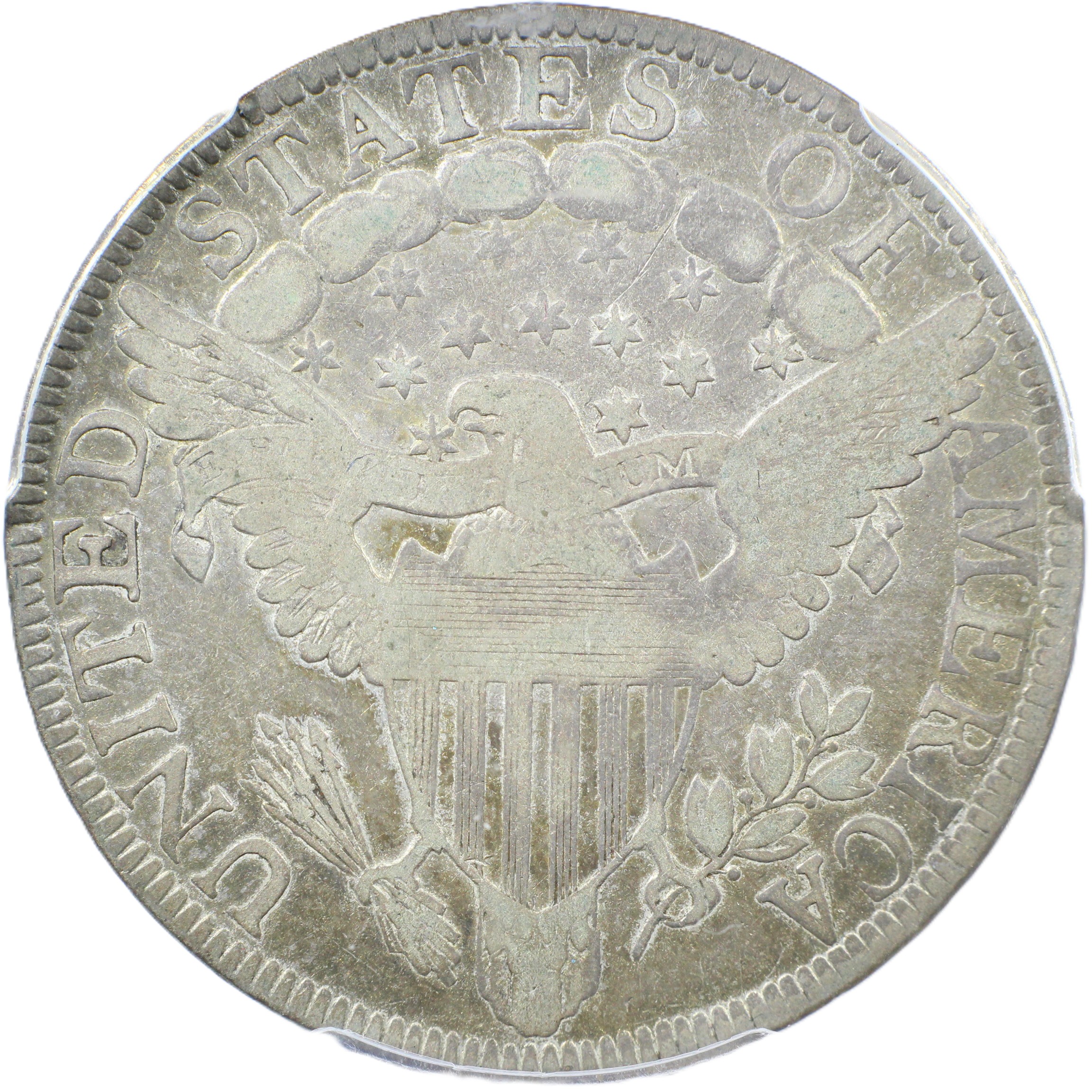 thumbnail for: 1801 O-102 50c PCGS VF25