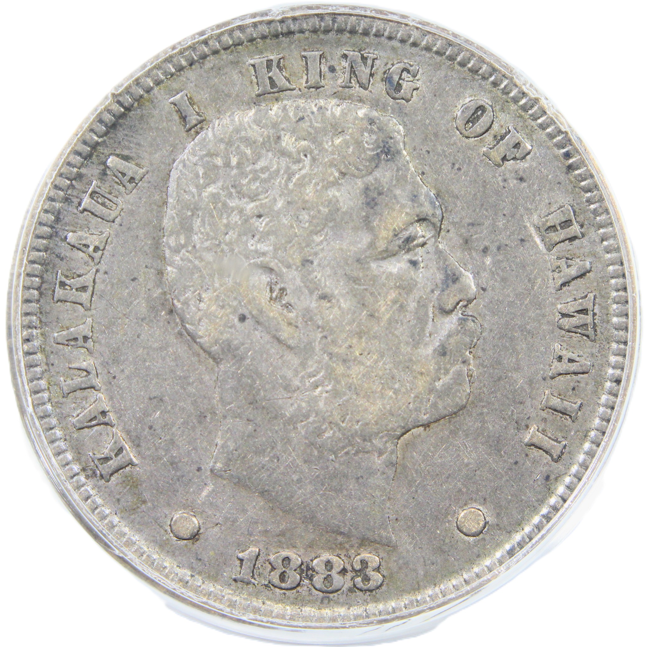 thumbnail for: 1883 Hawaii 10c PCGS F15