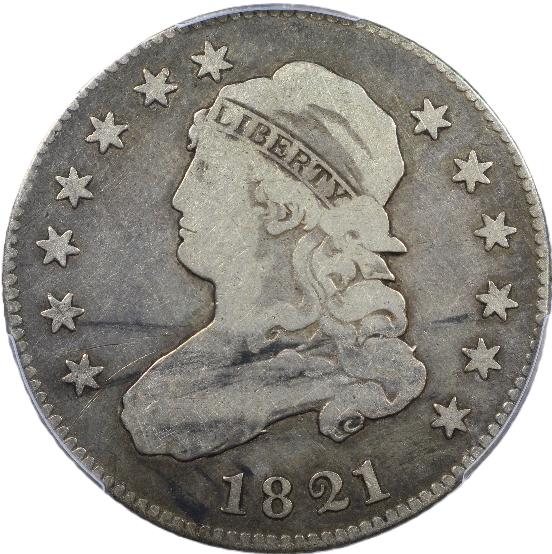 image for: 1821 25c PCGS VG10