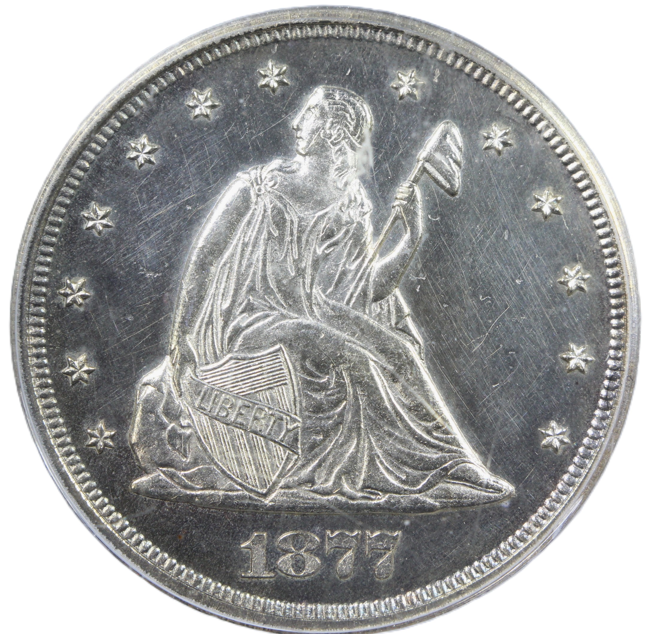 thumbnail for: 1877 20c PCGS PR62