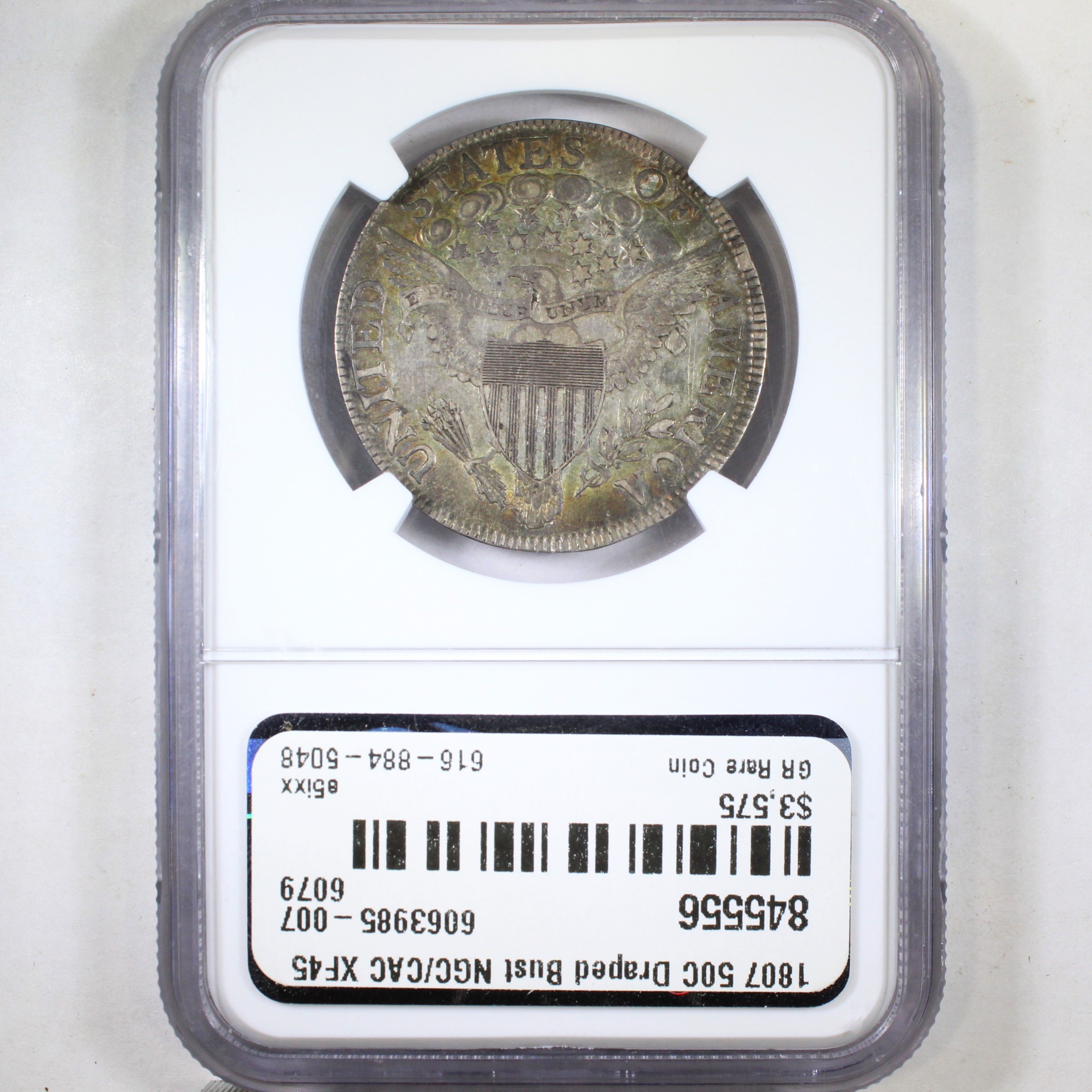 image for: 1807 Draped Bust 50c NGC XF45