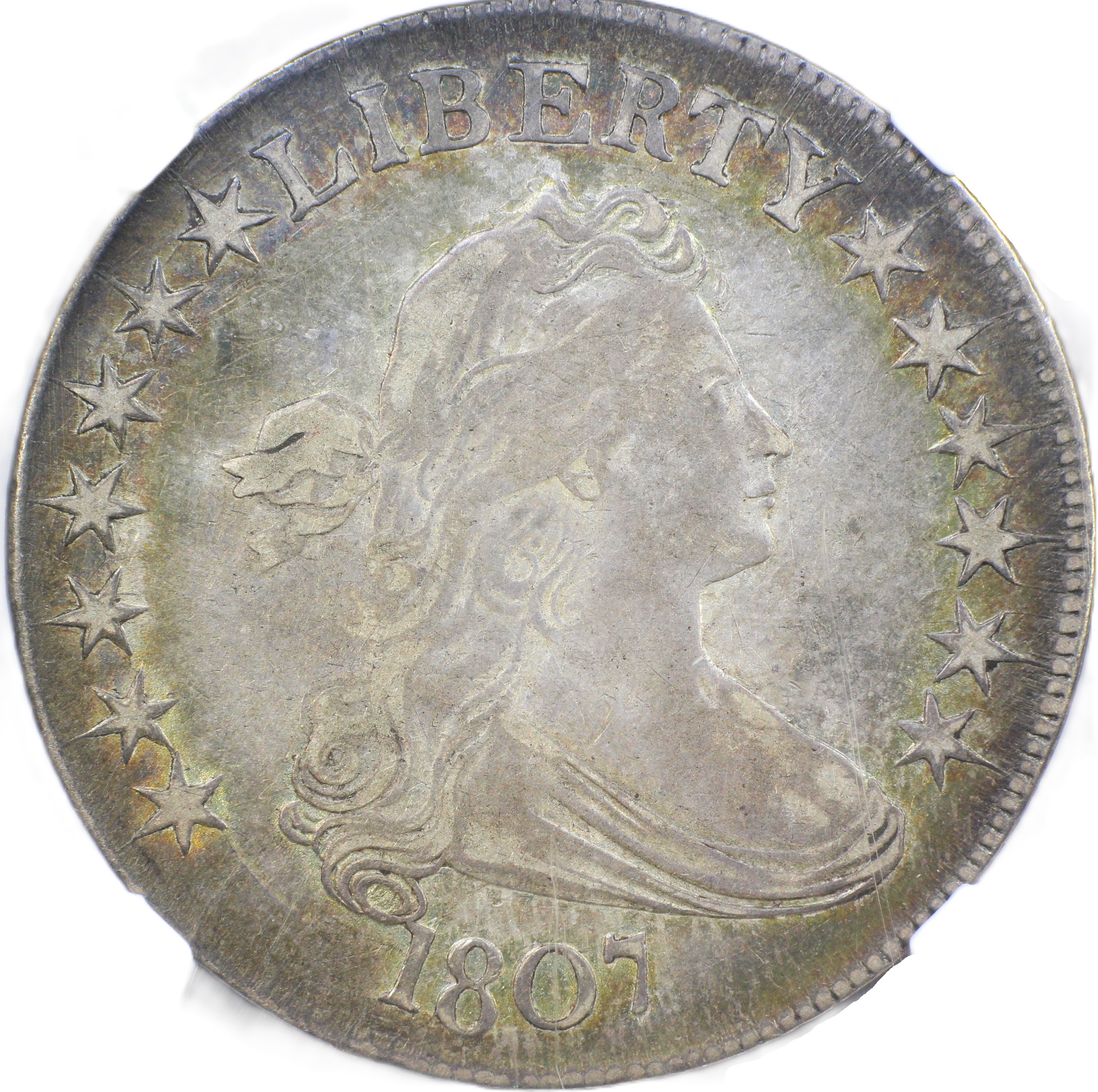 image for: 1807 Draped Bust 50c NGC XF45