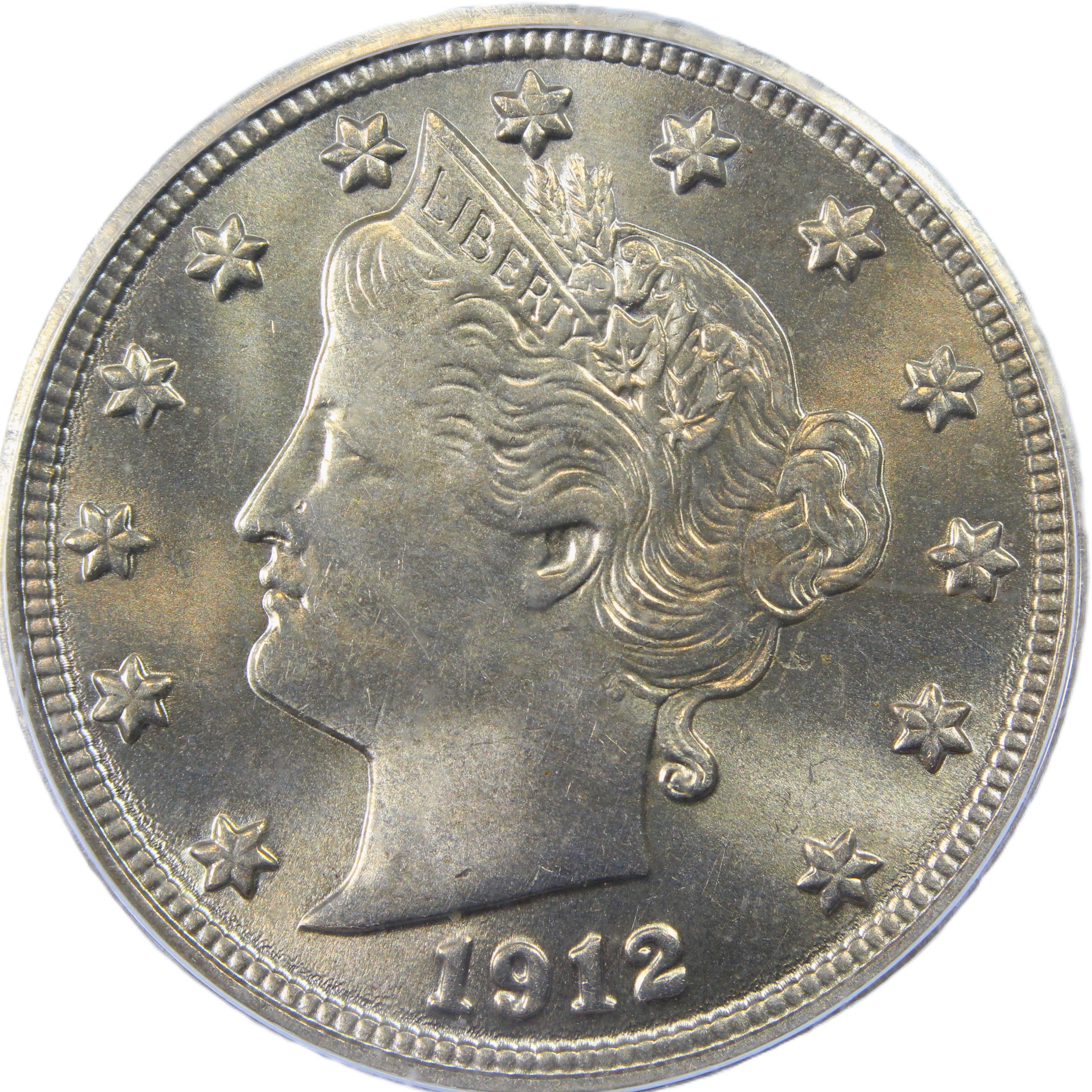 thumbnail for: 1912 5c PCGS MS65