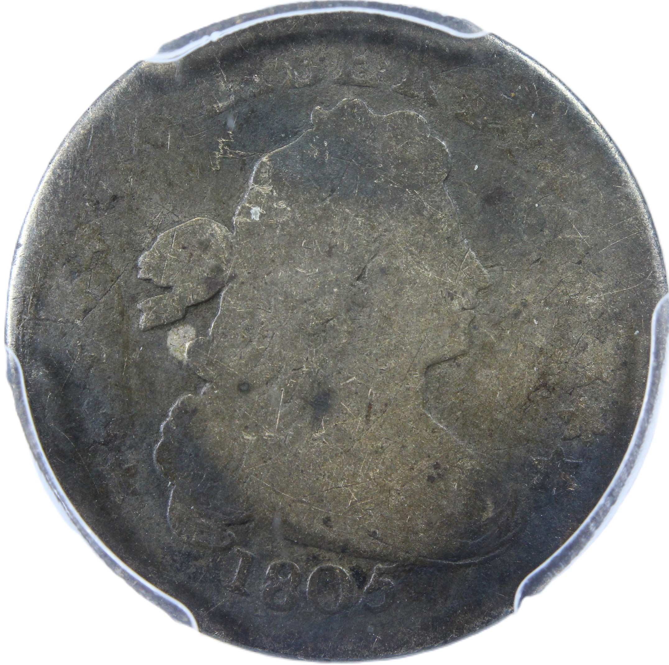 image for: 1805 4 Berries 10c PCGS AG2