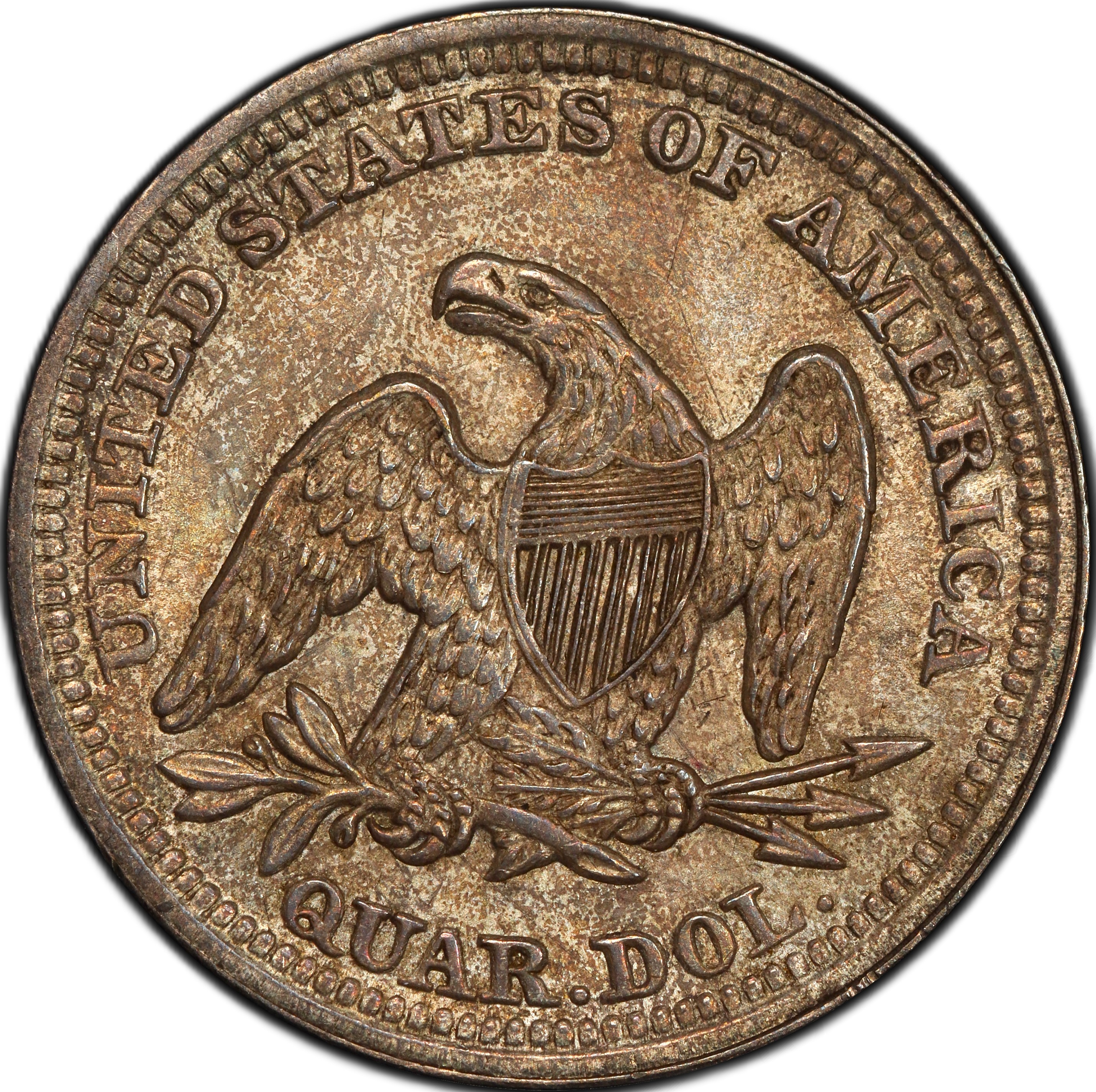 thumbnail for: 1857 25c PCGS AU58