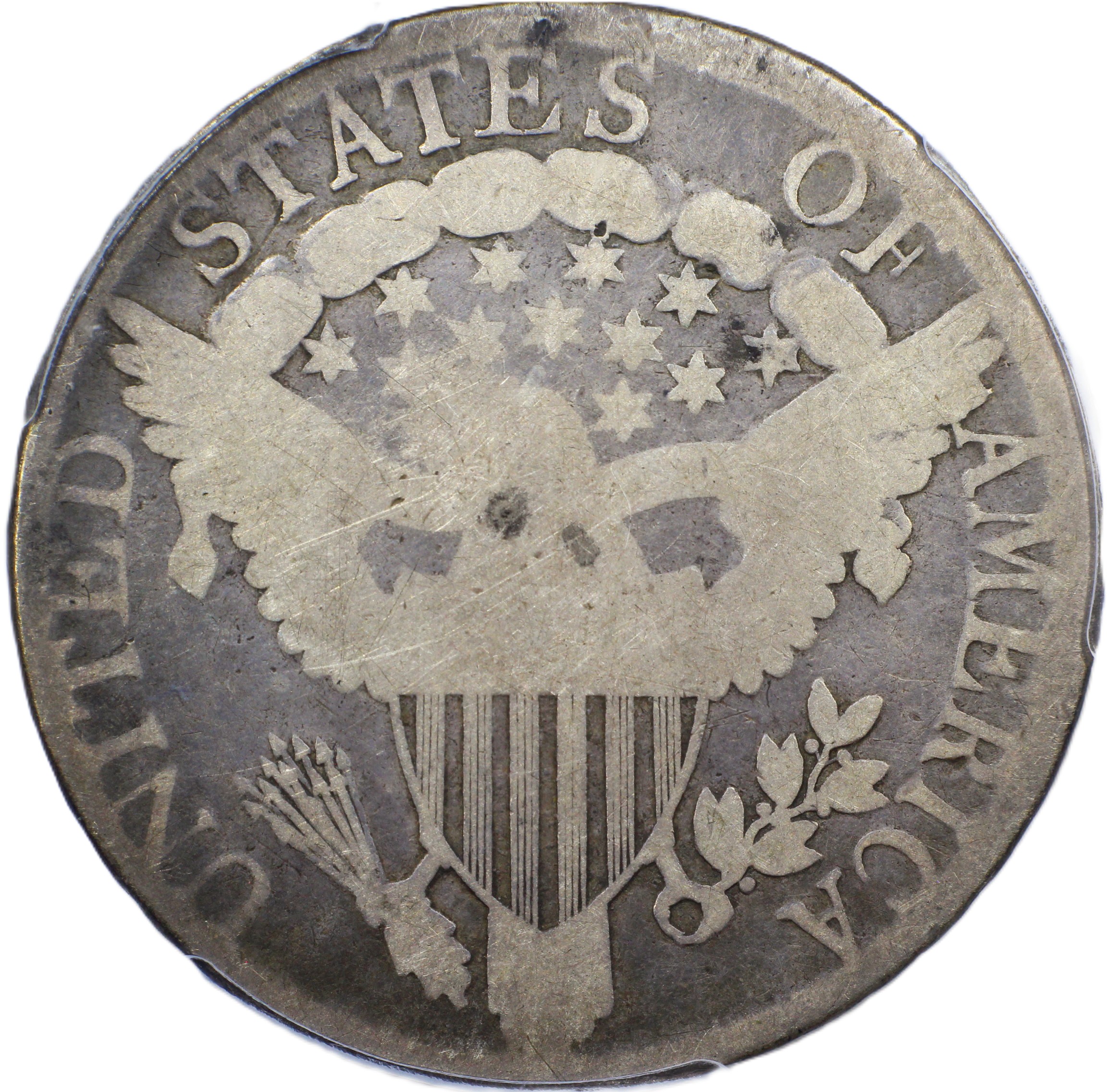 thumbnail for: 1806 Pointed 6, No Stem, O-109a 50c PCGS G4