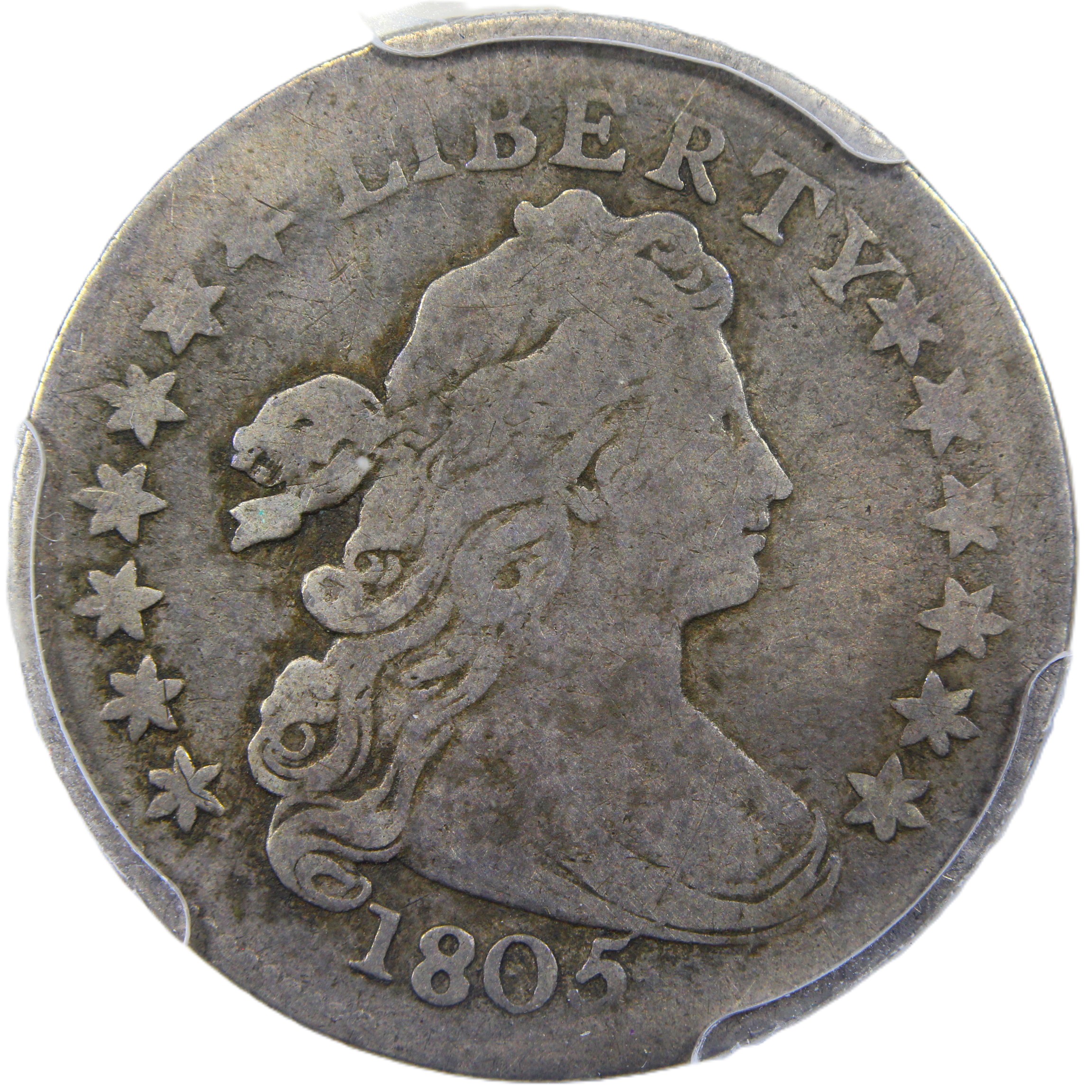 image for: 1805 4 Berries 10c PCGS VG8