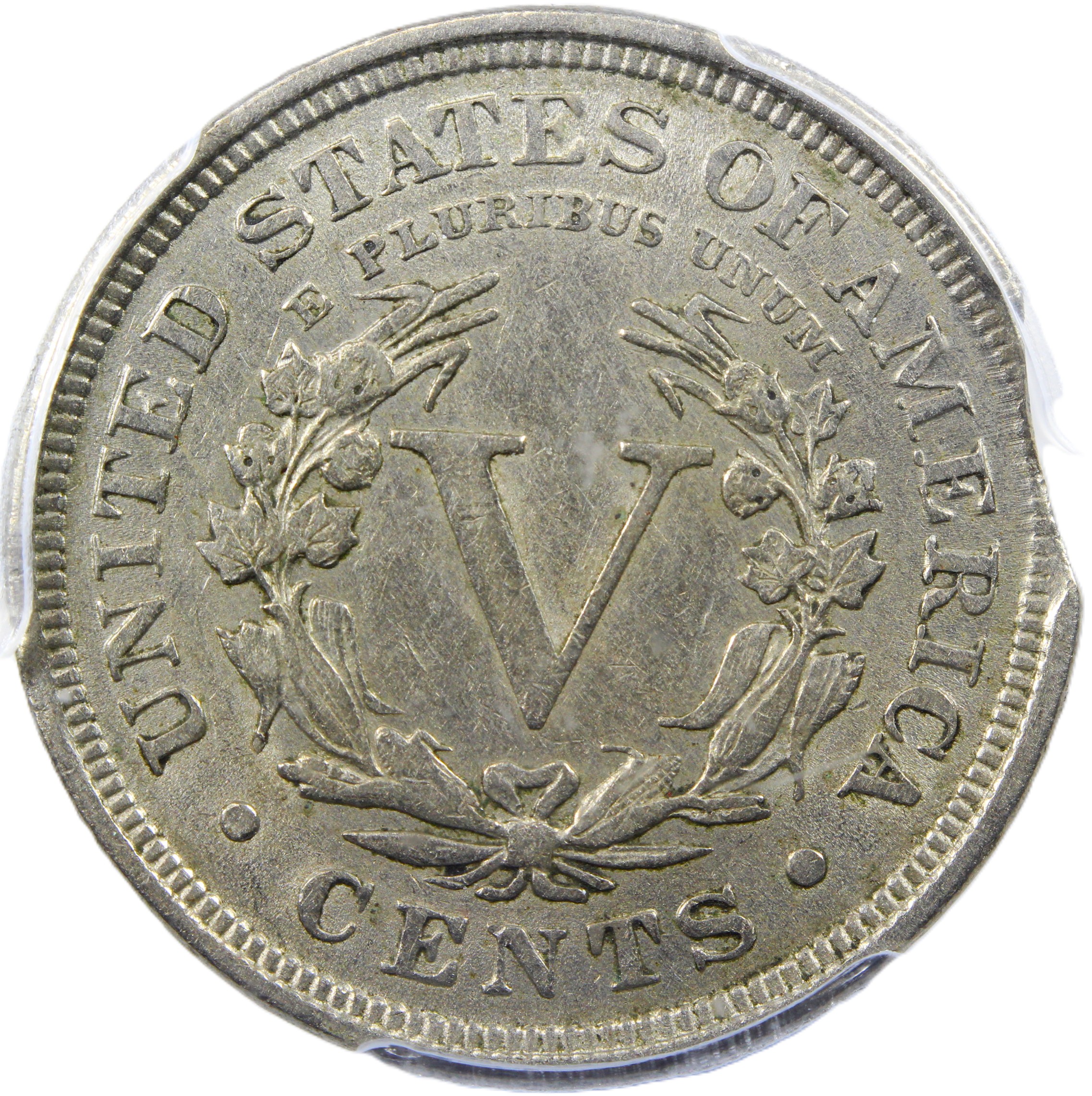 image for: 1906 5c PCGS AU50