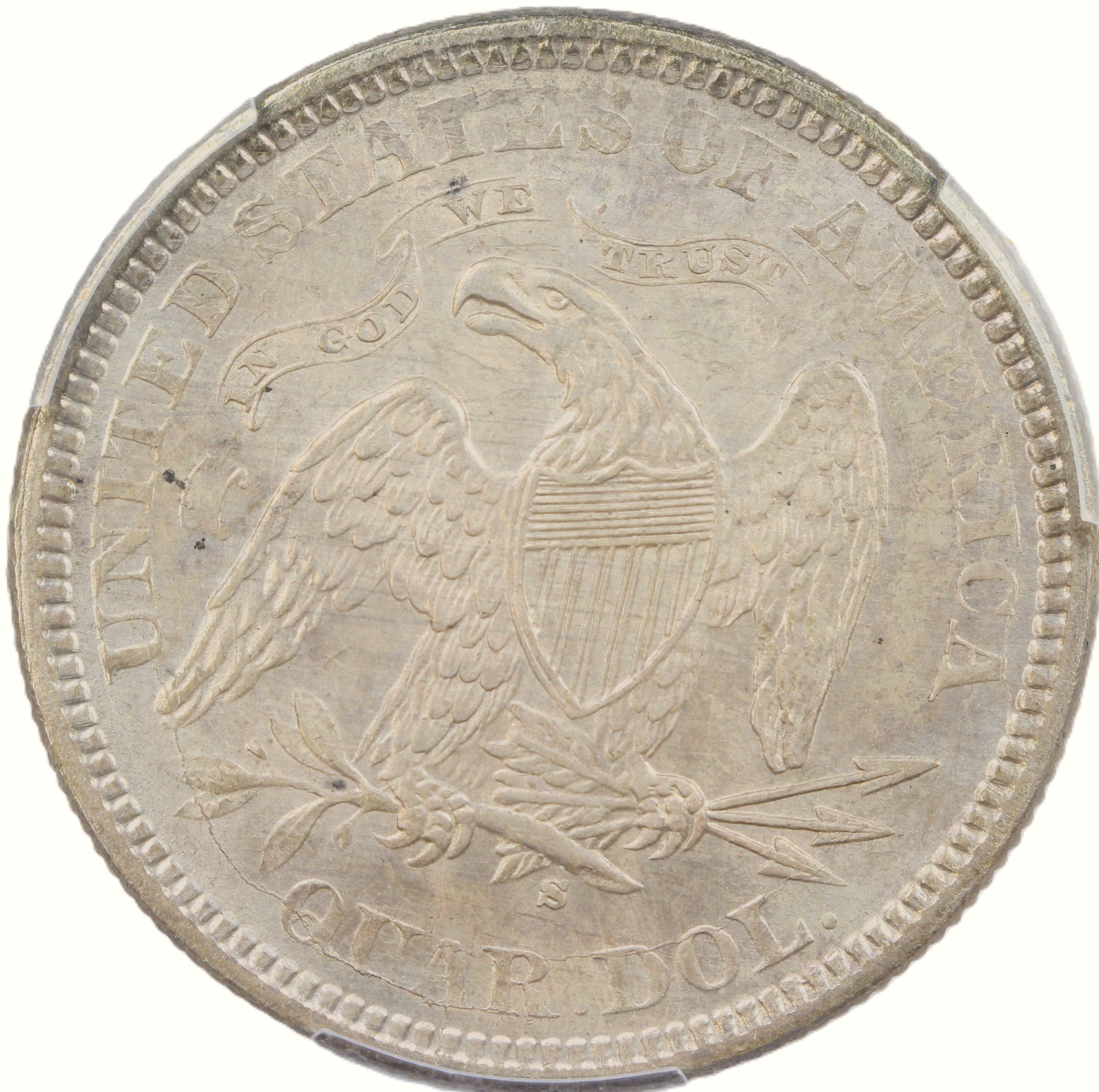 thumbnail for: 1875-S 25c PCGS MS64