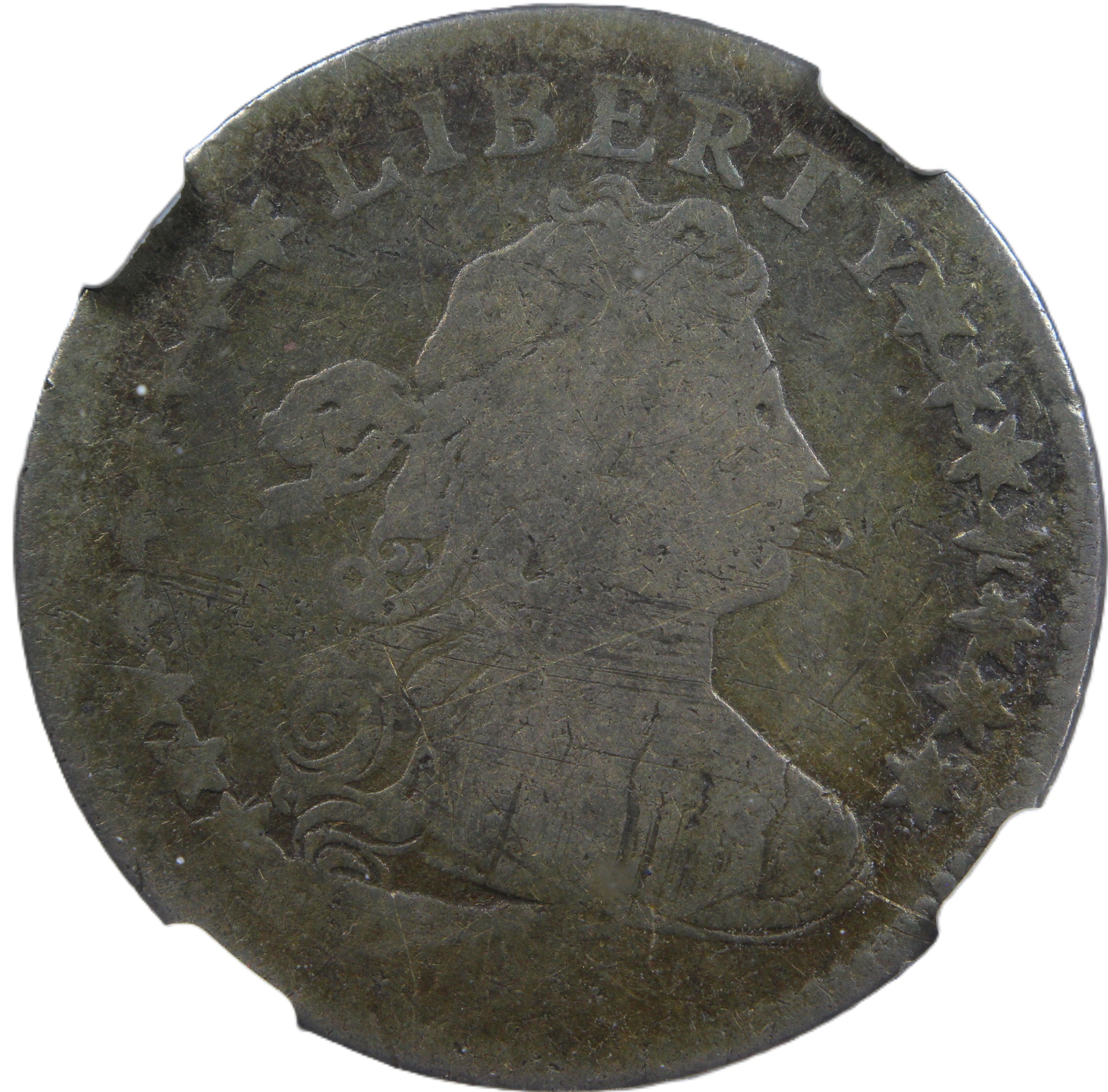 image for: 1797 16 Stars, JR-1 10c NGC AG3