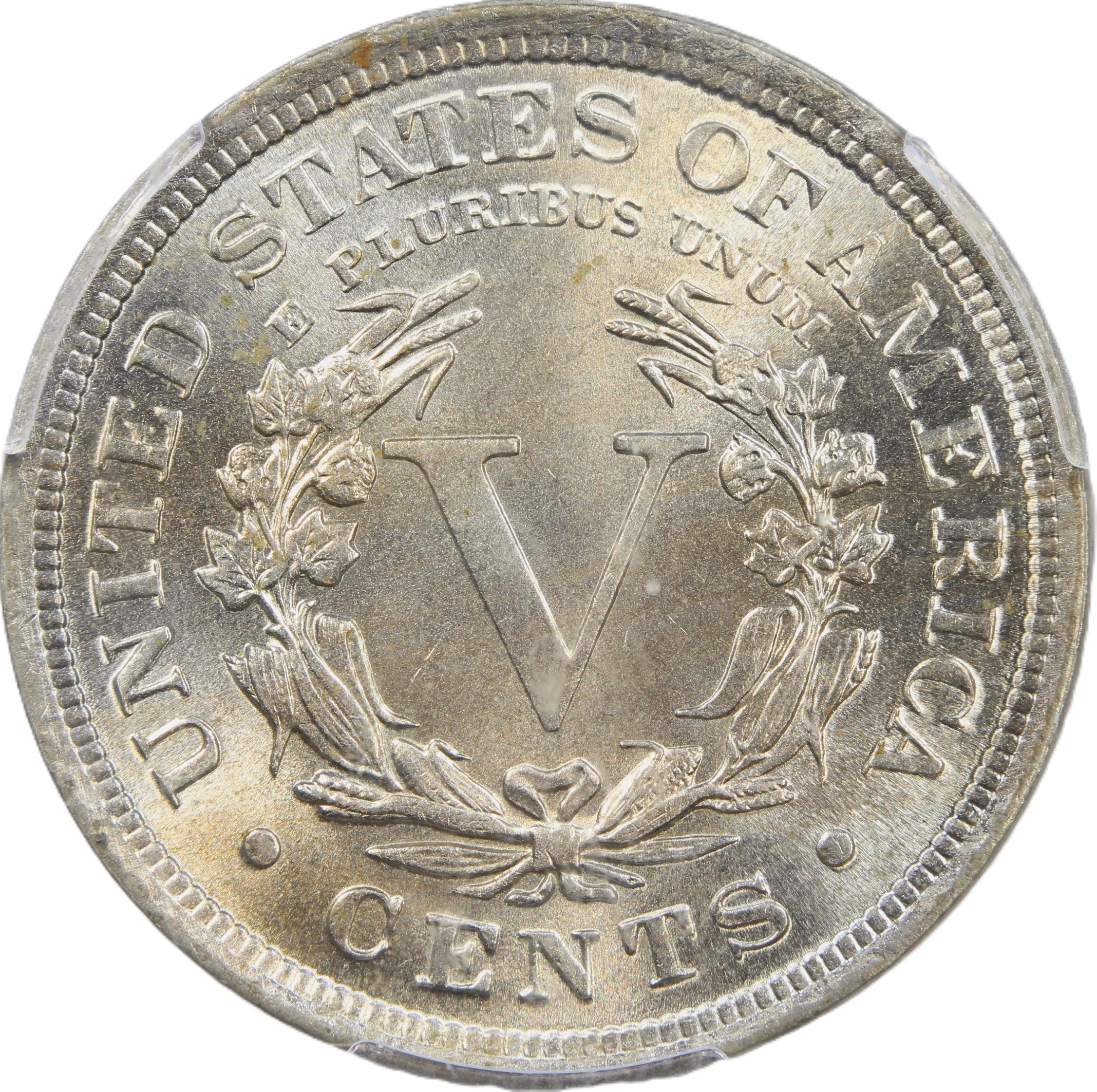 thumbnail for: 1908 5c PCGS MS65