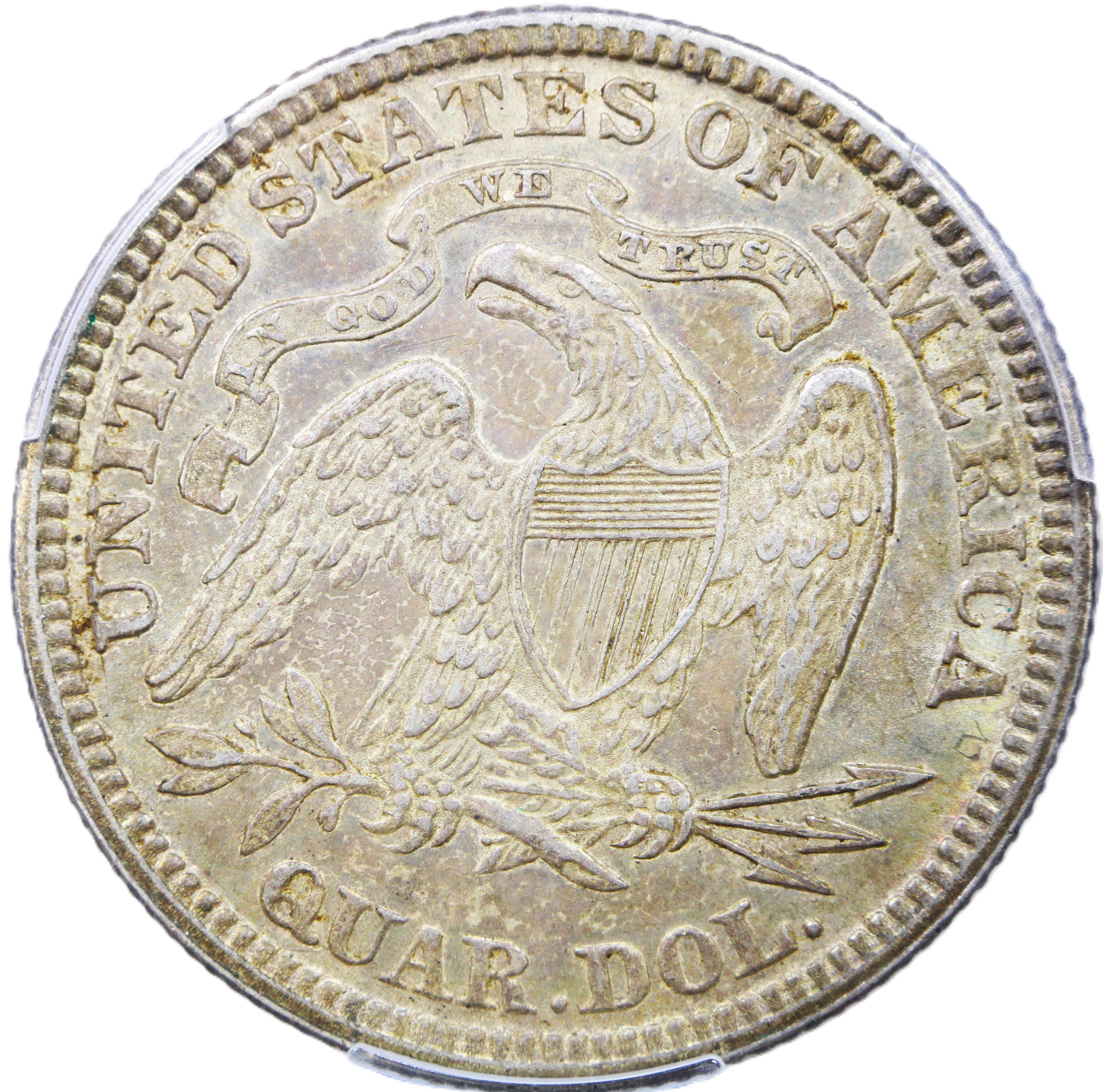 thumbnail for: 1875 25c PCGS AU58