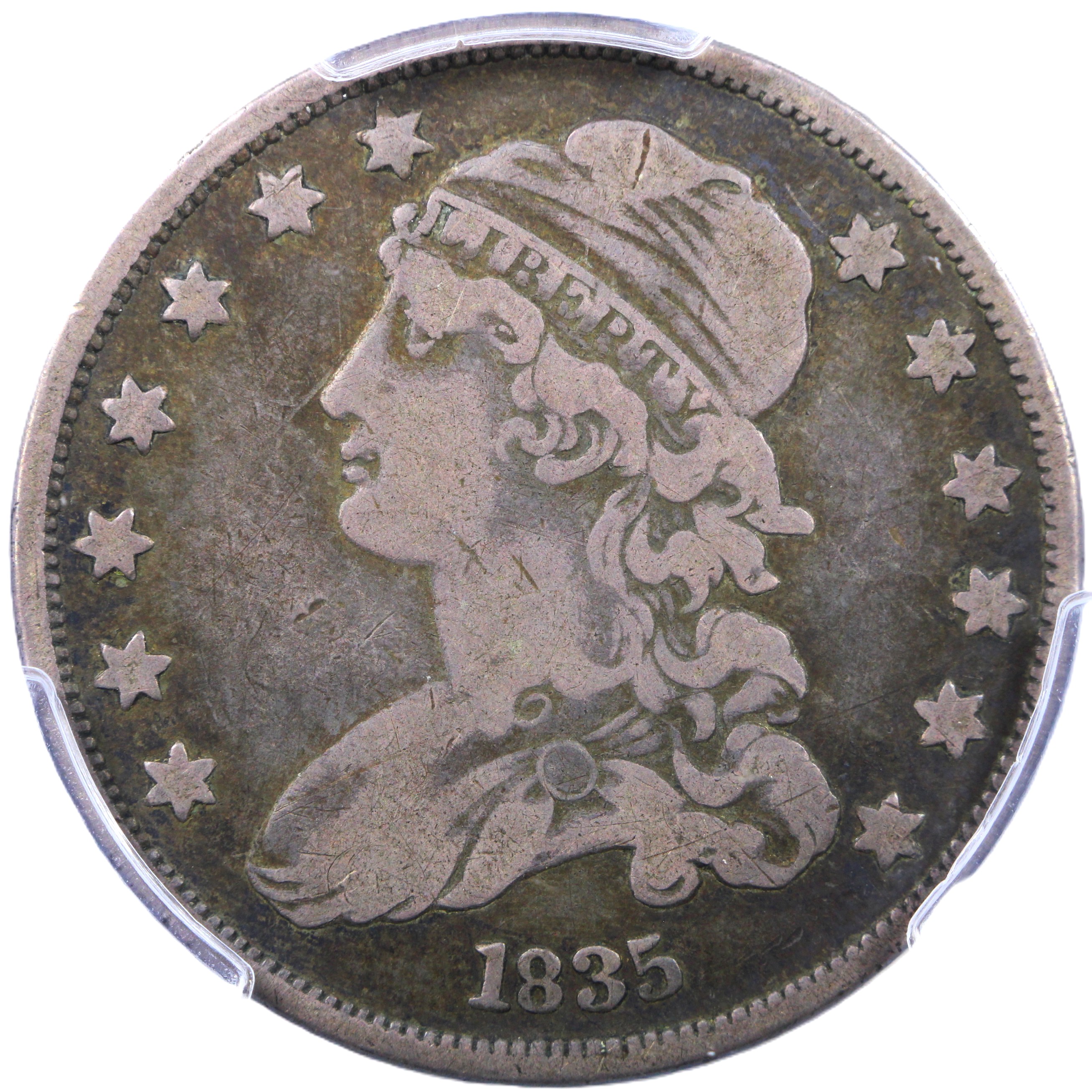 image for: 1835 25c PCGS VF20
