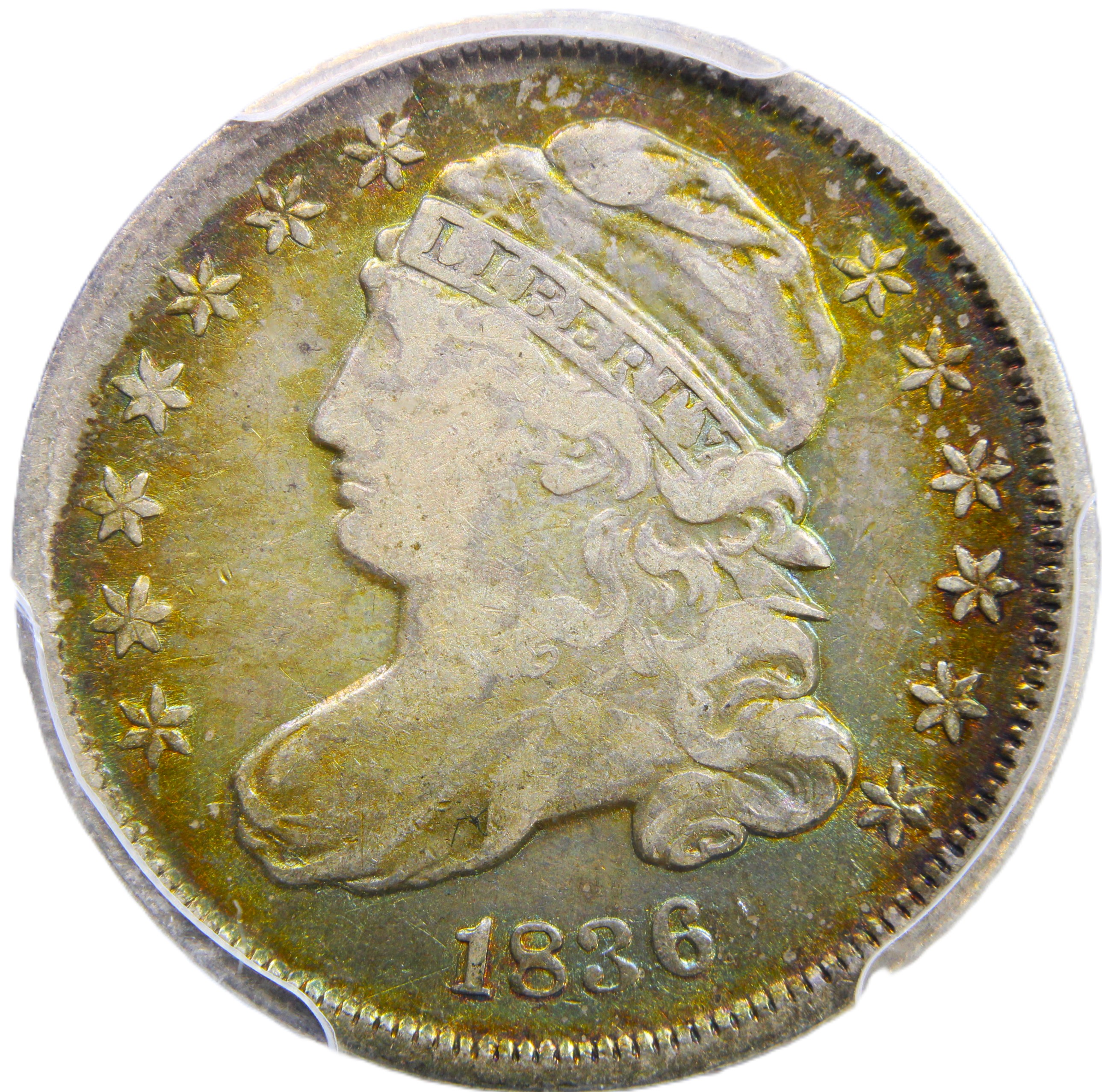 thumbnail for: 1836 10c PCGS VF25