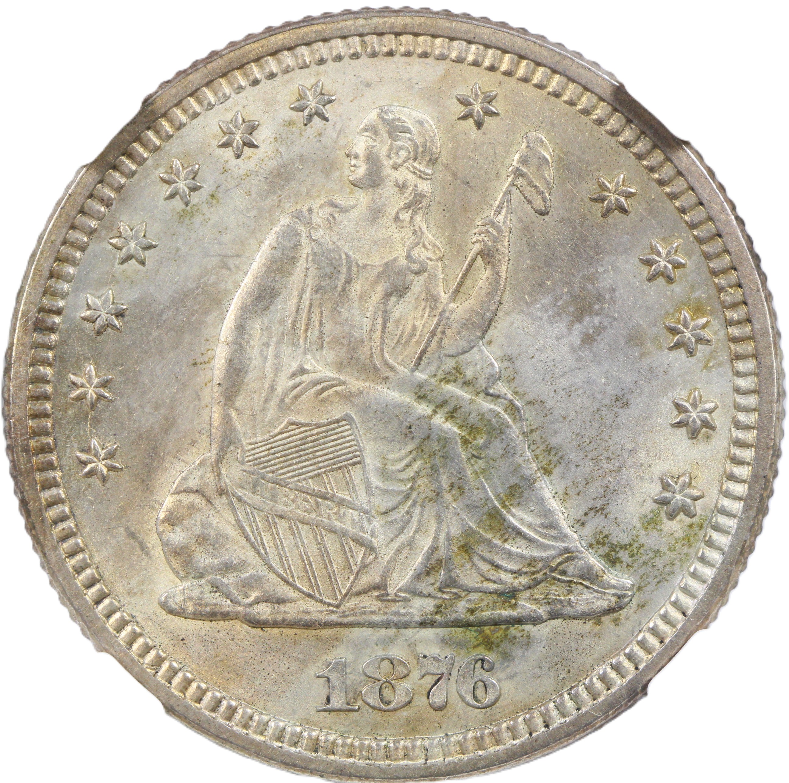 thumbnail for: 1876 25c NGC MS64