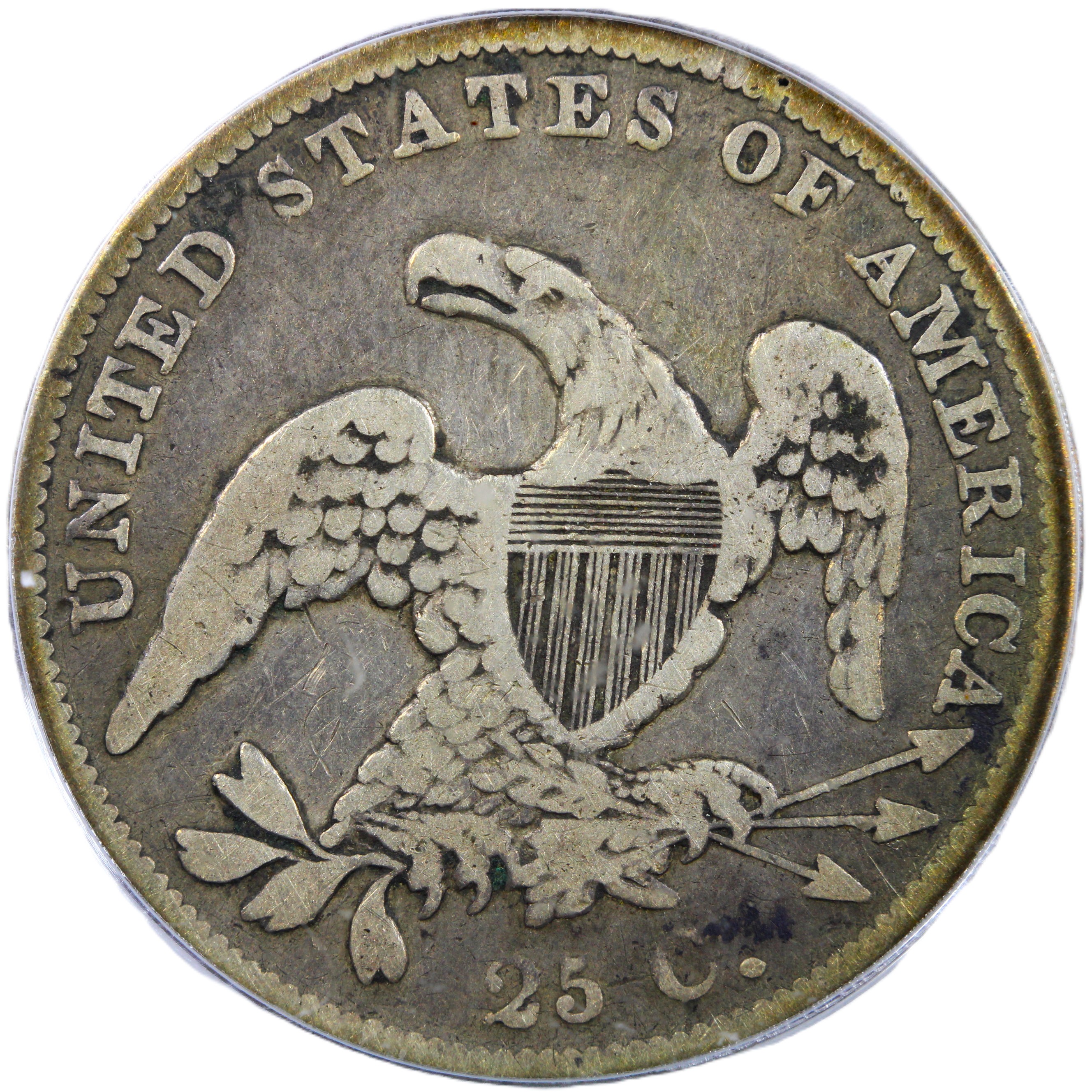 image for: 1837 25c PCGS F12