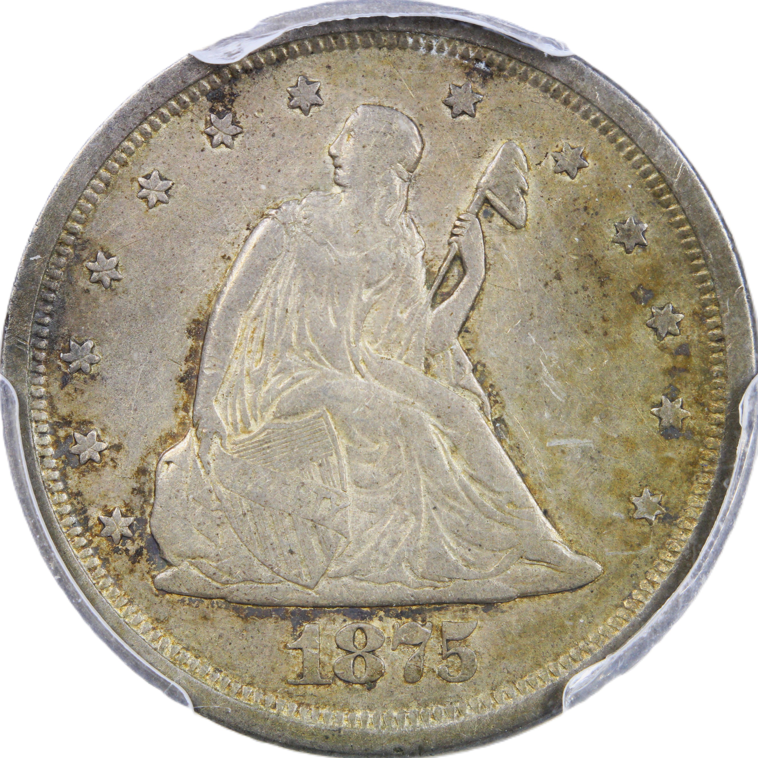 image for: 1875-S 20c PCGS XF40