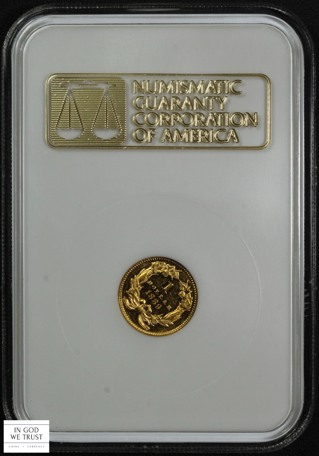 thumbnail for: 1889 G$1 NGC PR60